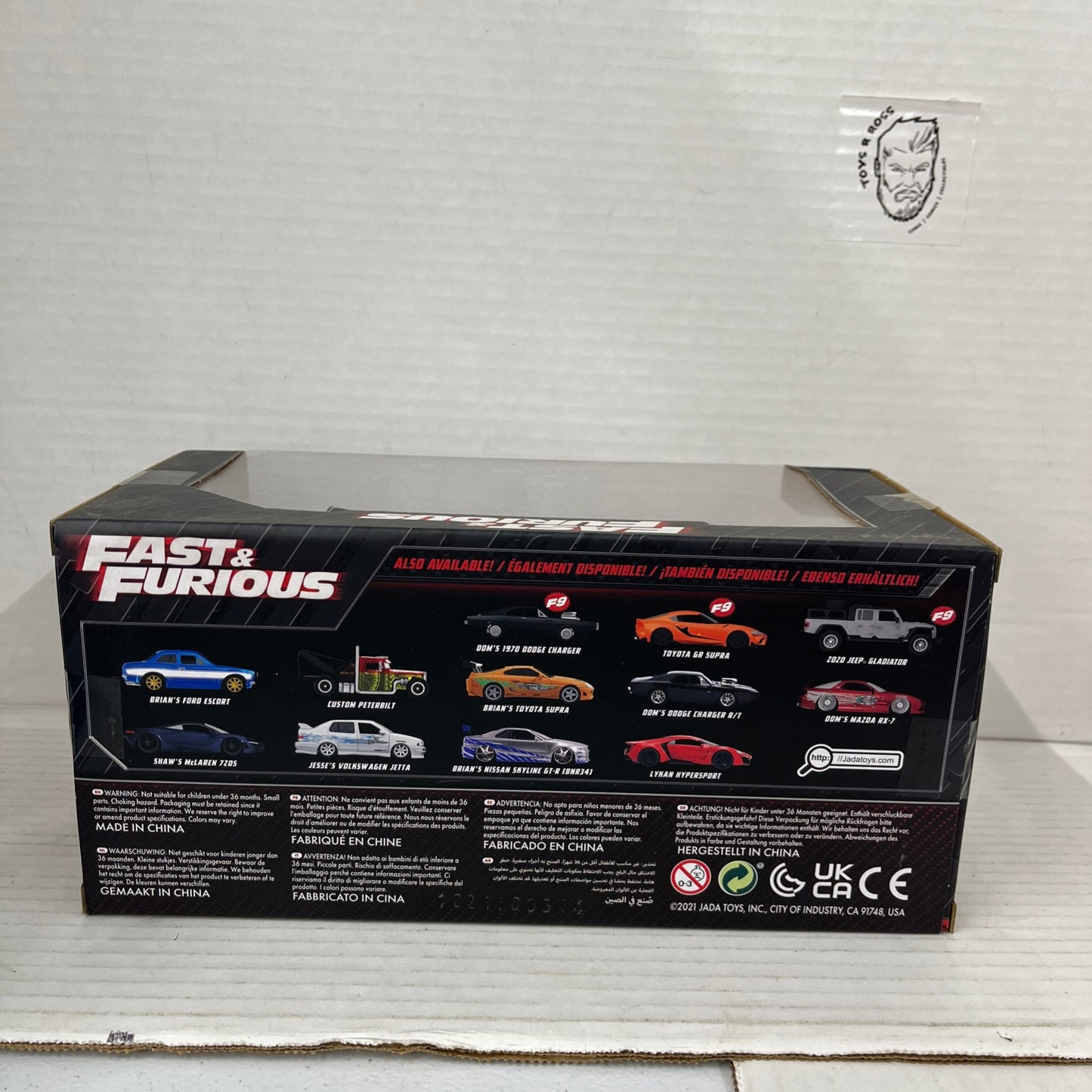 Jada-Fast & Furious Mr. Little Nobody’s Subaru WRX STI 1/24th Scale Diecast Car