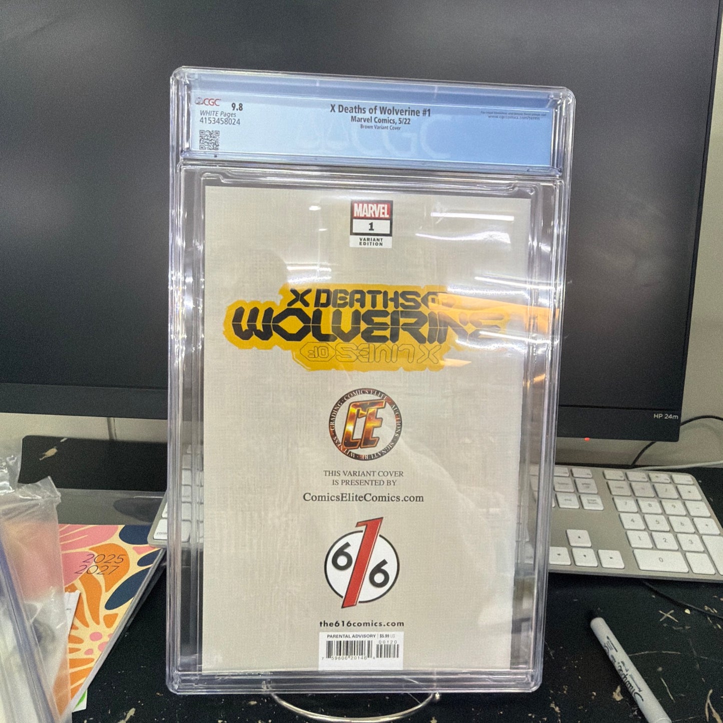 MARVEL X DEATHS OF WOLVERINE #1 VARIANT COVER Graded CGC 9.8