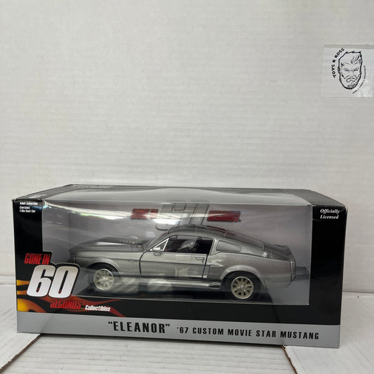 Greenlight 1:24 Eleanor 1967 Custom Shelby GT500 Gone in 60 Seconds Diecast Car