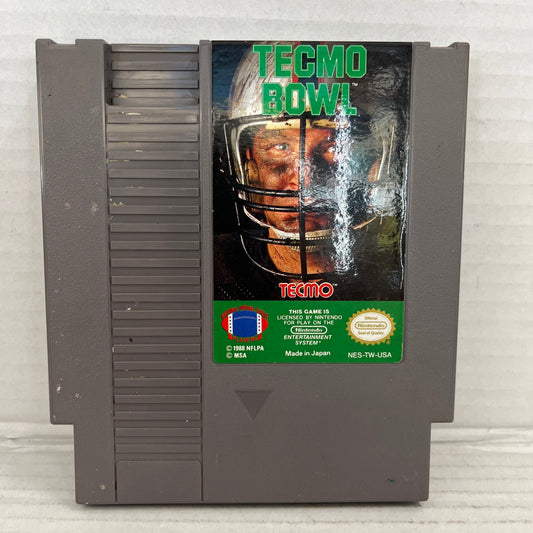 Tecmo Bowl (Nintendo Entertainment System, 1989) - CLEANED & TESTED! - Authentic