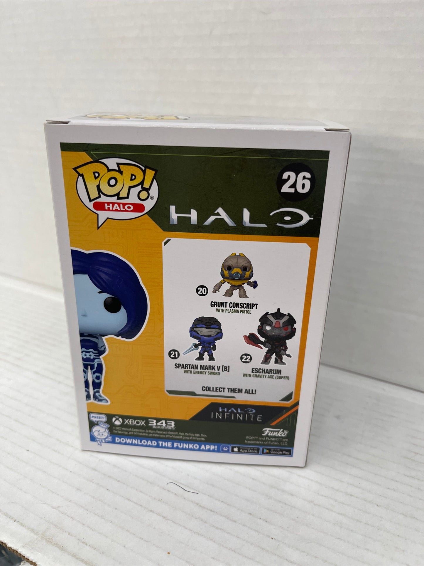 Funko POP! Halo #26 The Weapon (Funko Insider) (Glows in the Dark)
