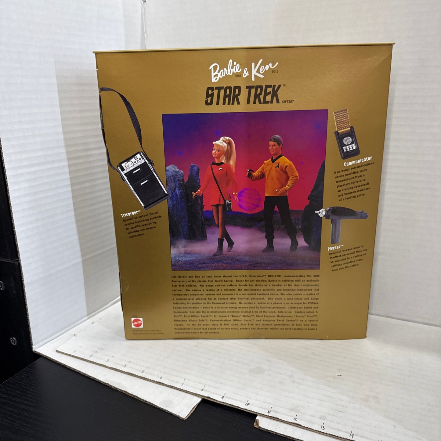 STAR TREK BARBIE & KEN 30TH ANNIVERSARY COLLECTORS EDITION 2016
