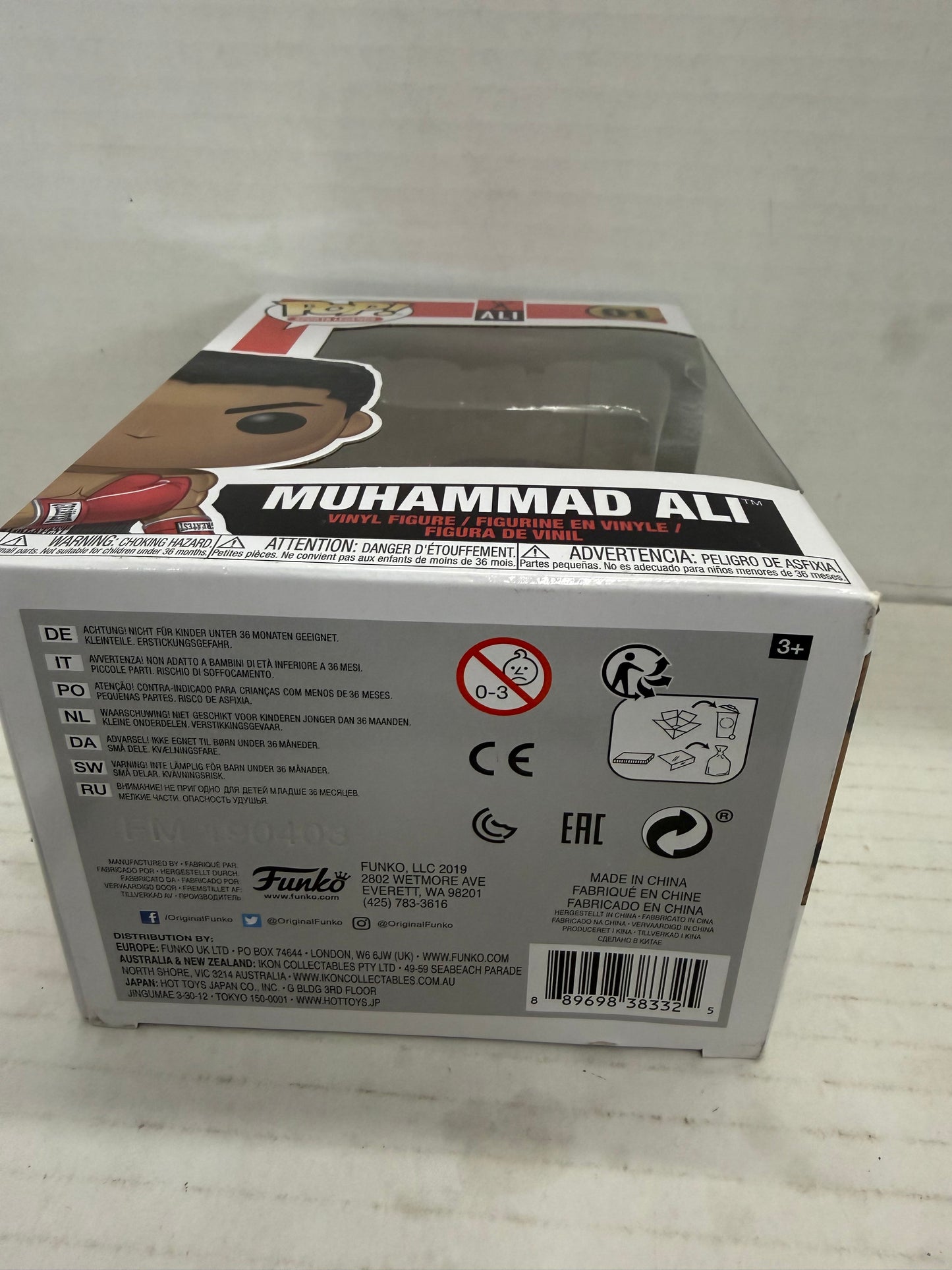Funko Pop! Sports Legends #01 - Muhammad Ali Vinyl Figure