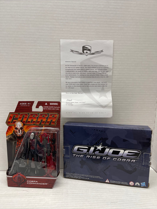 GI Joe Rise of Cobra Mail Away Cobra Commander