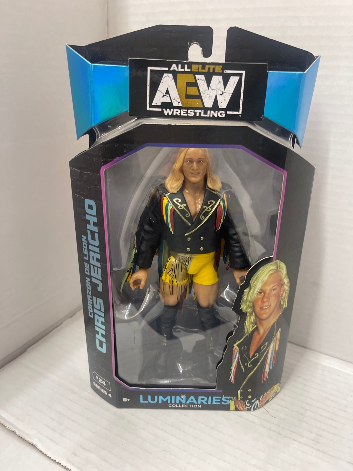 AEW Luminaries Series 4 #24 Corazon De Leon Chris Jericho Wrestling Figure New