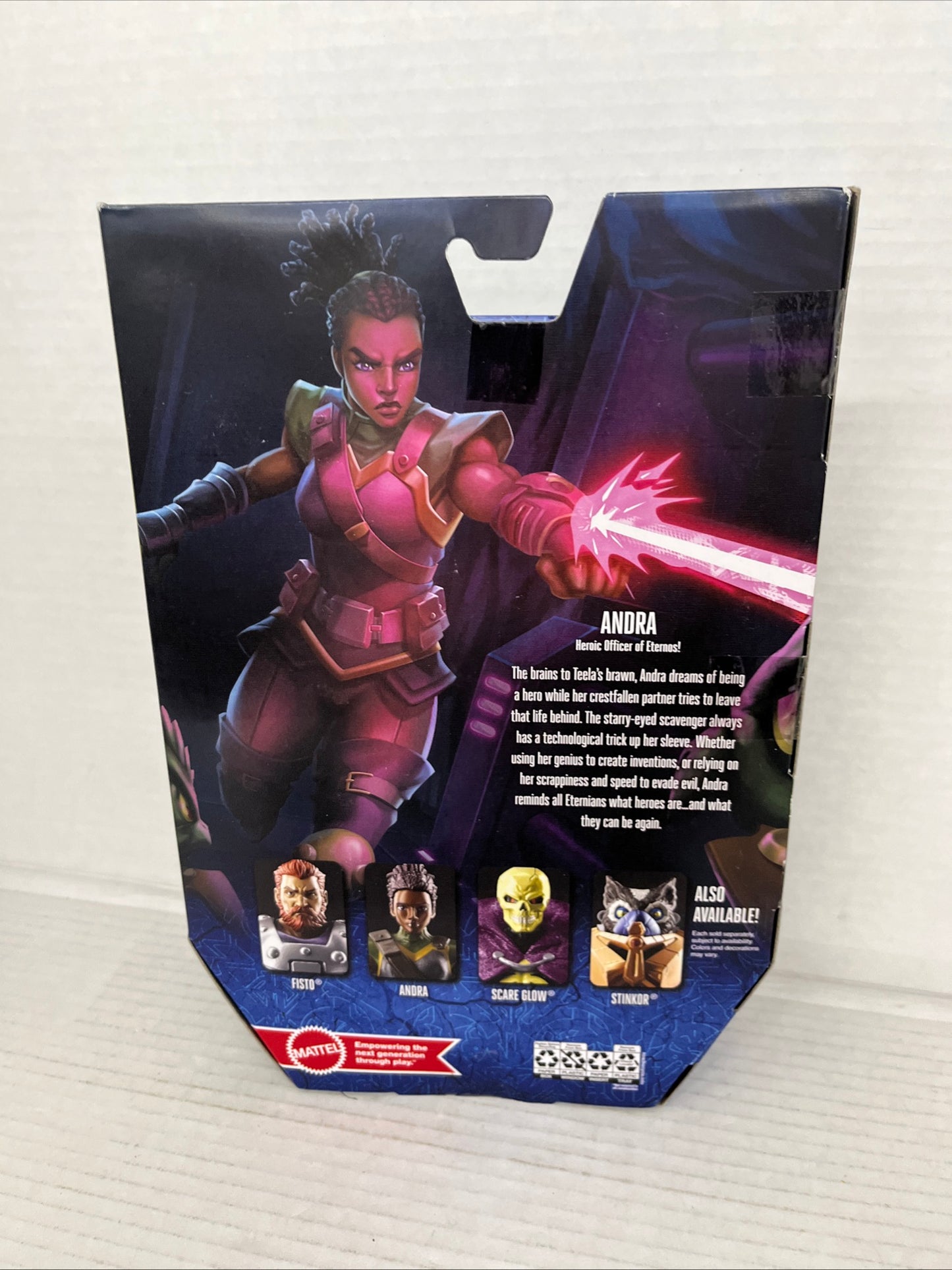Masters Of The Universe MOTU Mattel Revelation Andra SEALED Action Figure
