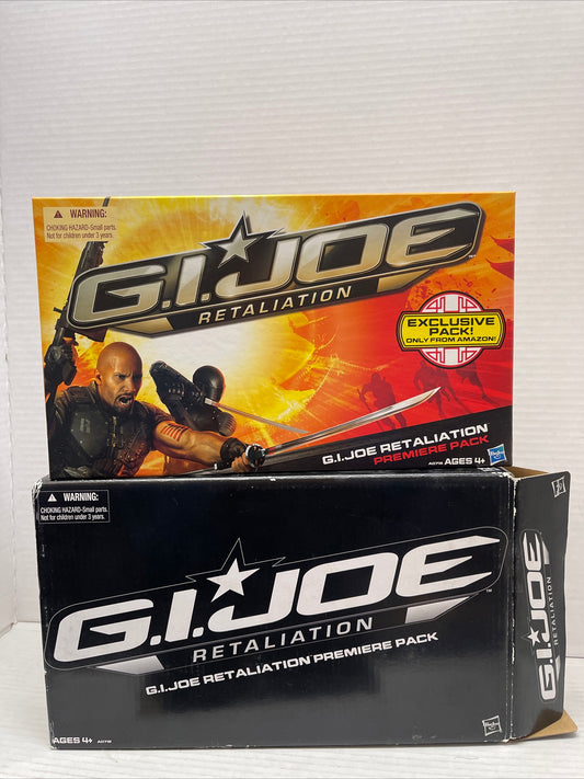 GI JOE LOT Retaliation NINJA SHOWDOWN and GI Joe Retaliation Premiere