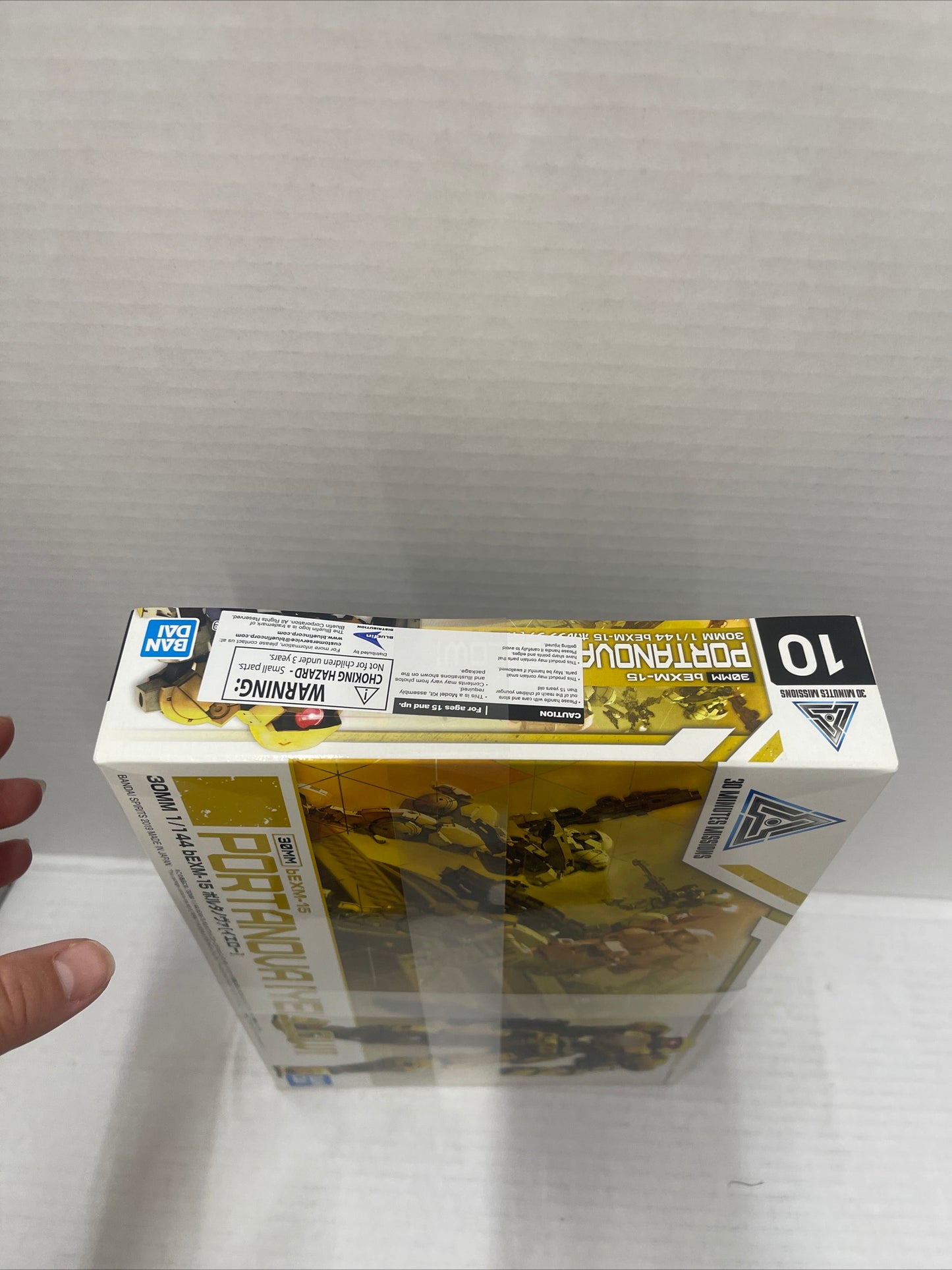 Bandai Portanova, Yellow, 30MM, bEXM-15, Plastic Model Kit, 1/144 US seller