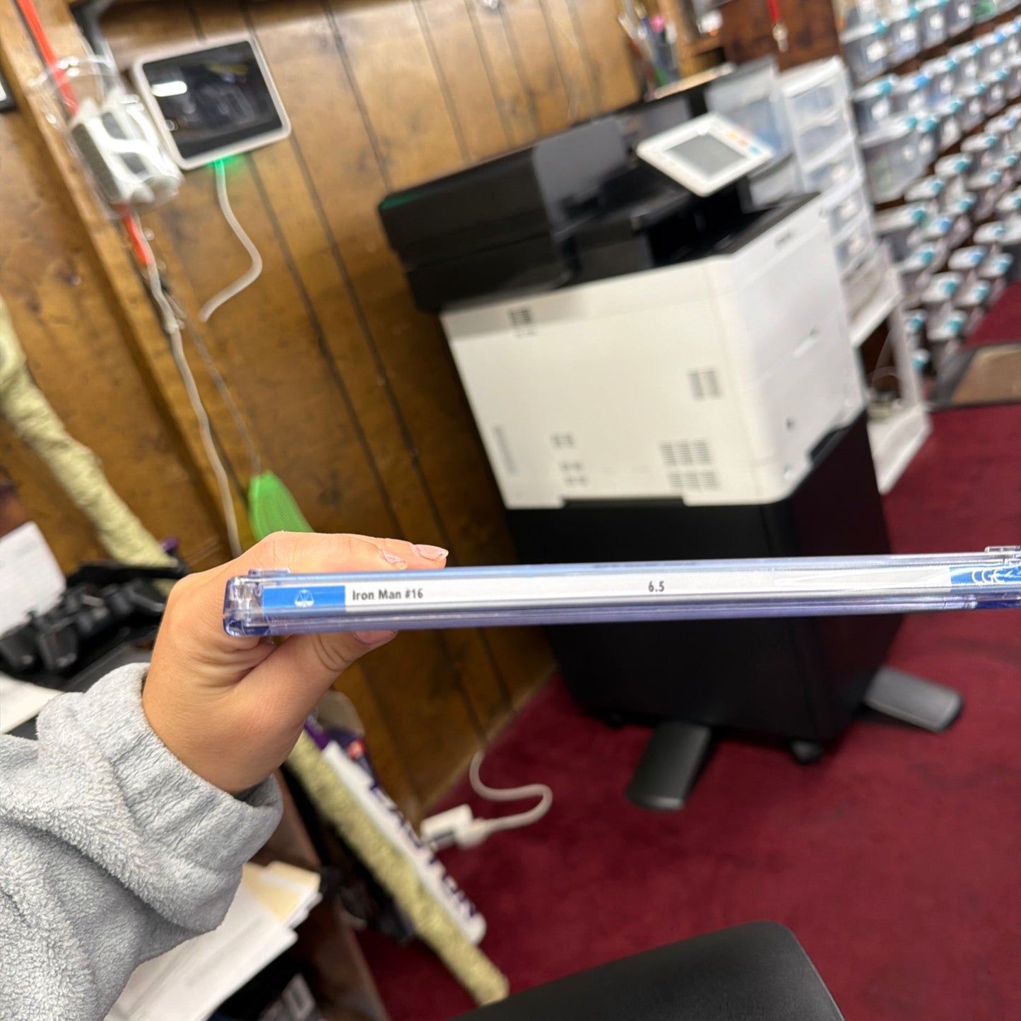 Iron Man #16 (Marvel Comics August 1969) CGC 6.5 White Pages Wilbur Collection