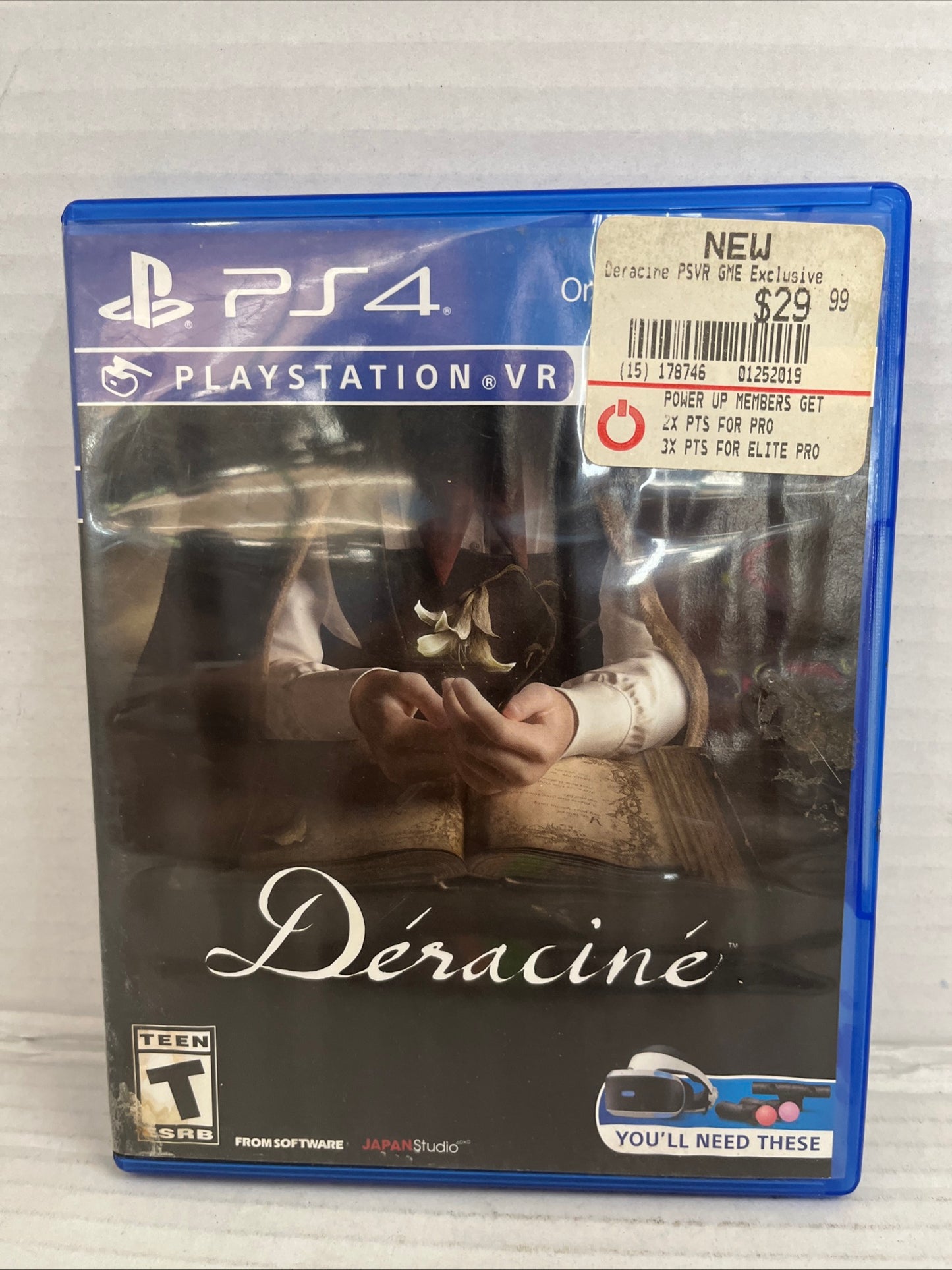 Déraciné (PS4, 2018)Clean Disc