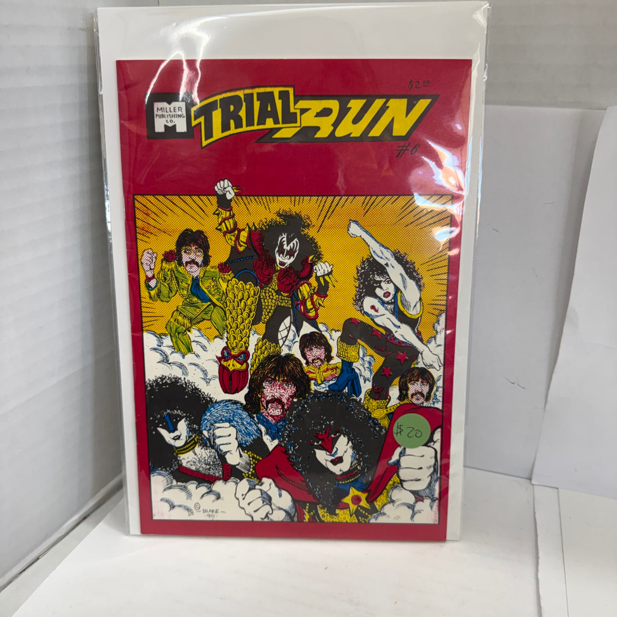Trial Run #6 - KISS - Beatles - Larry Blake - RARE - Miller - 1991