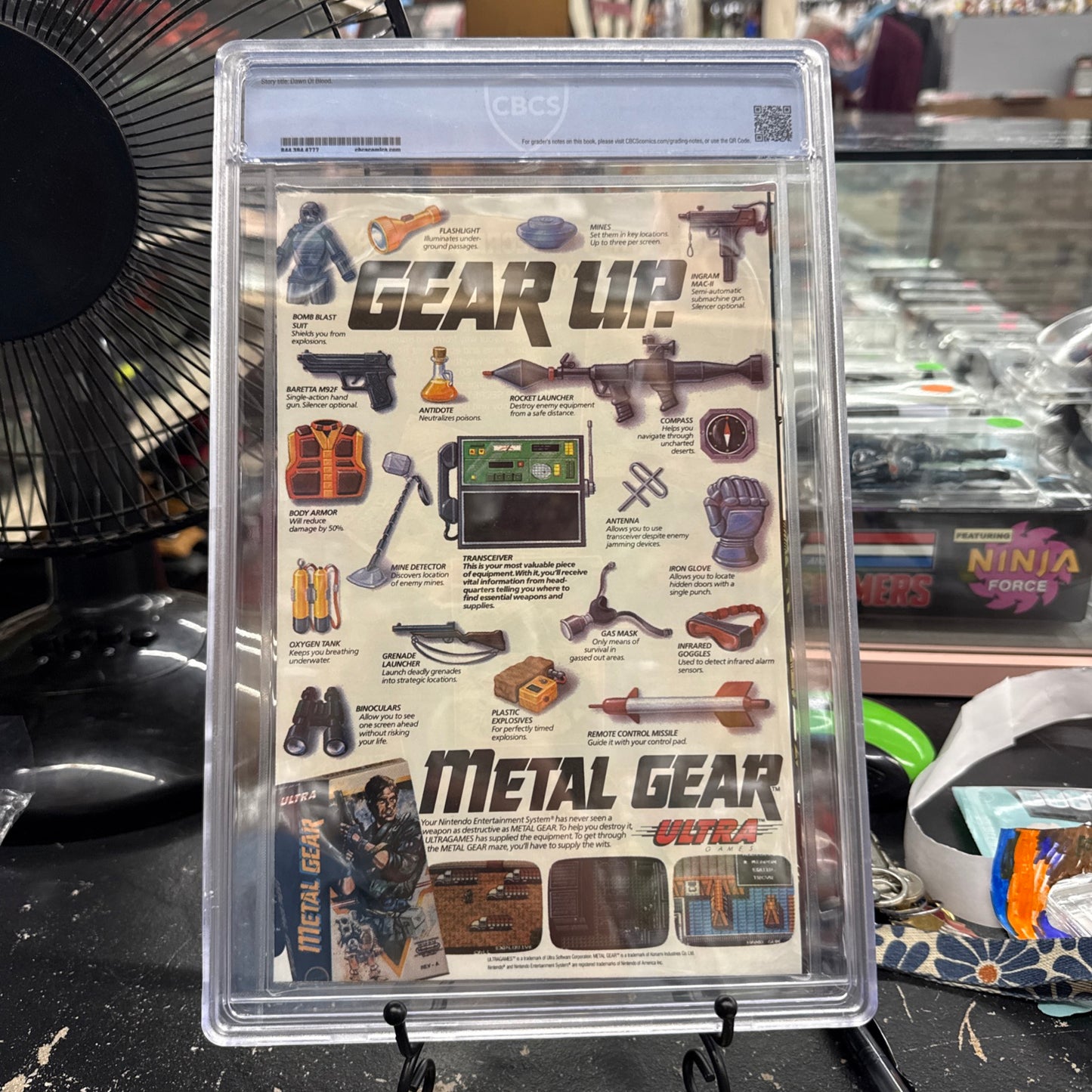 UNCANNY X-MEN 233 CBCS 9.6