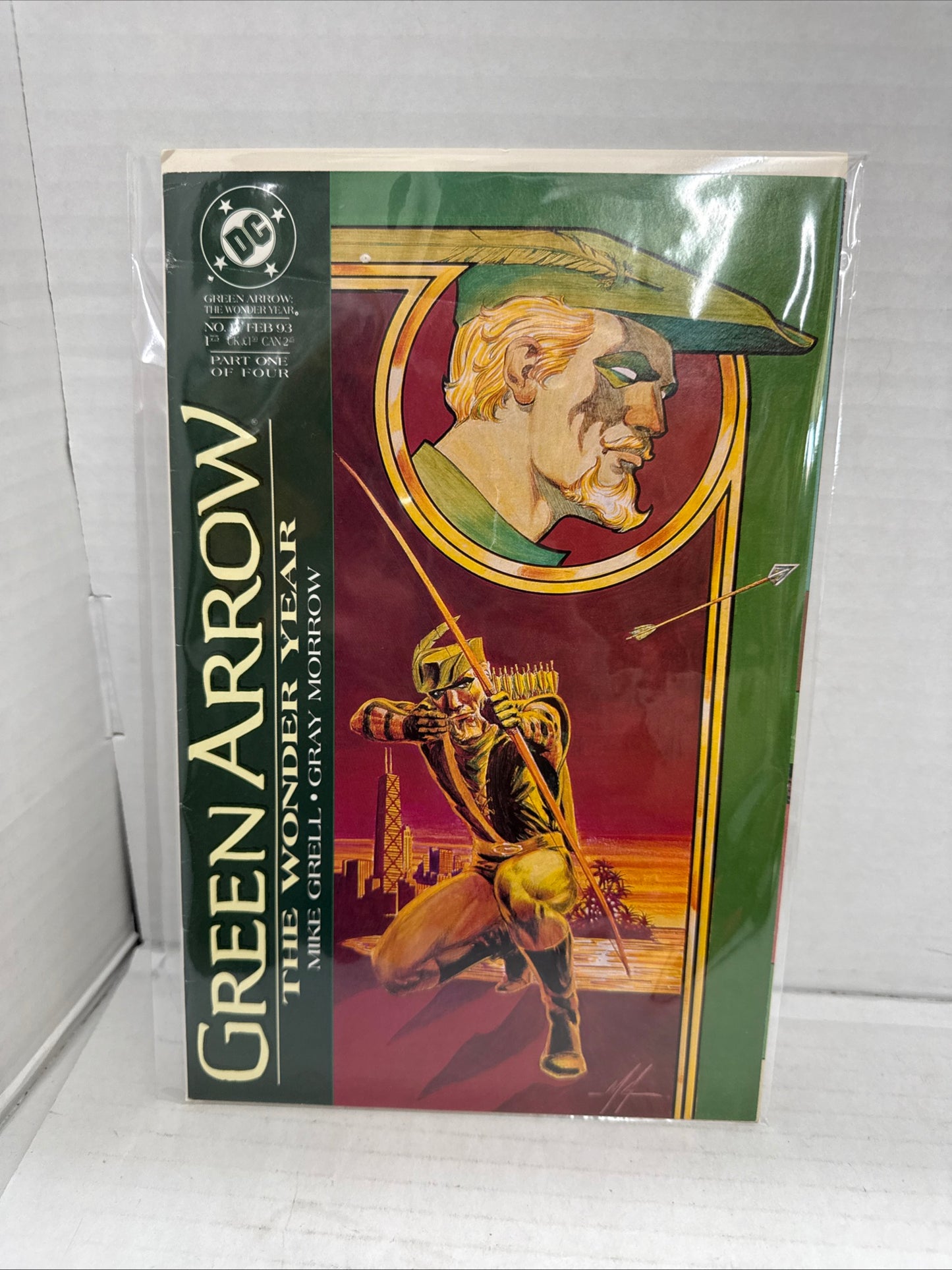 Green Arrow the Wonder Year #1 2 3 4 DC 1993 Mini Series Comic Book Set 1-4