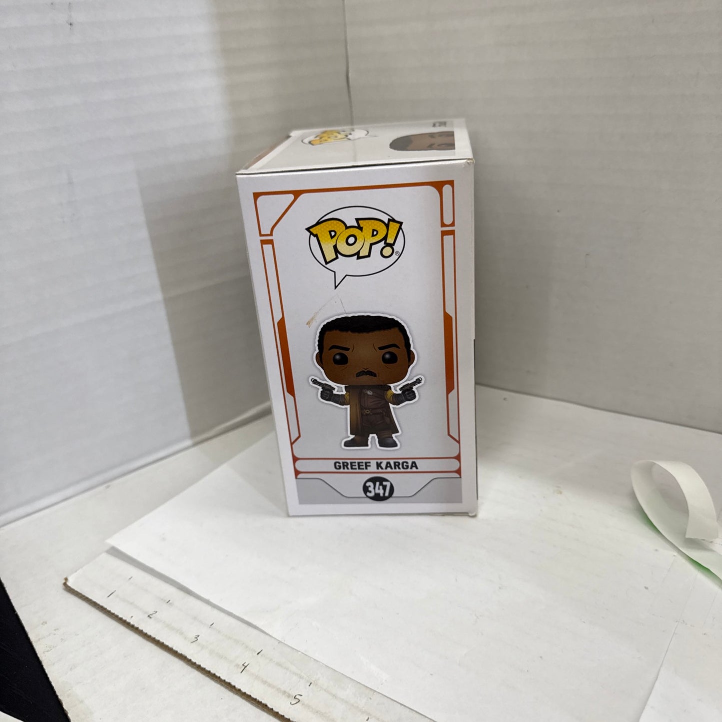 Funko Pop Star Wars The Mandalorian Greef Karga #347