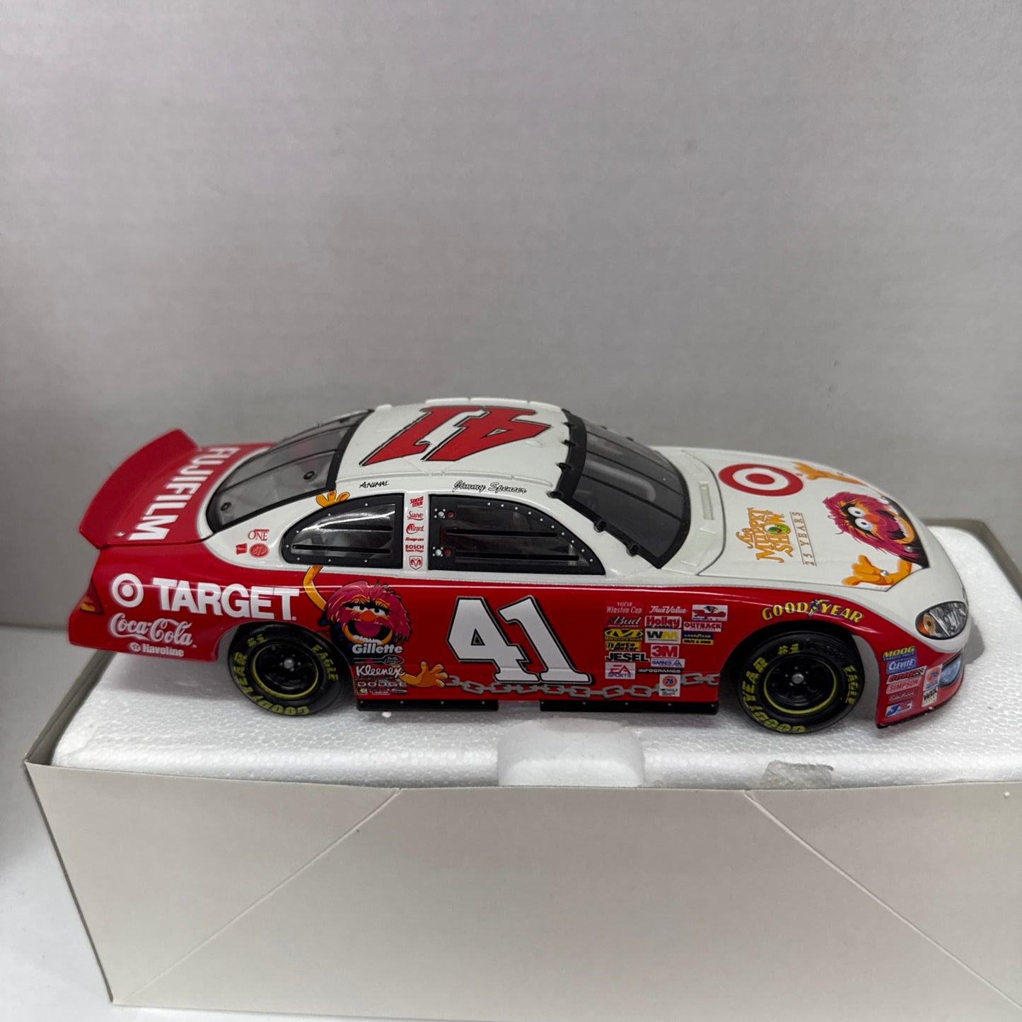 Action 1:24 Jimmy Spencer #41 2002 Target Muppets 25th Anniversary