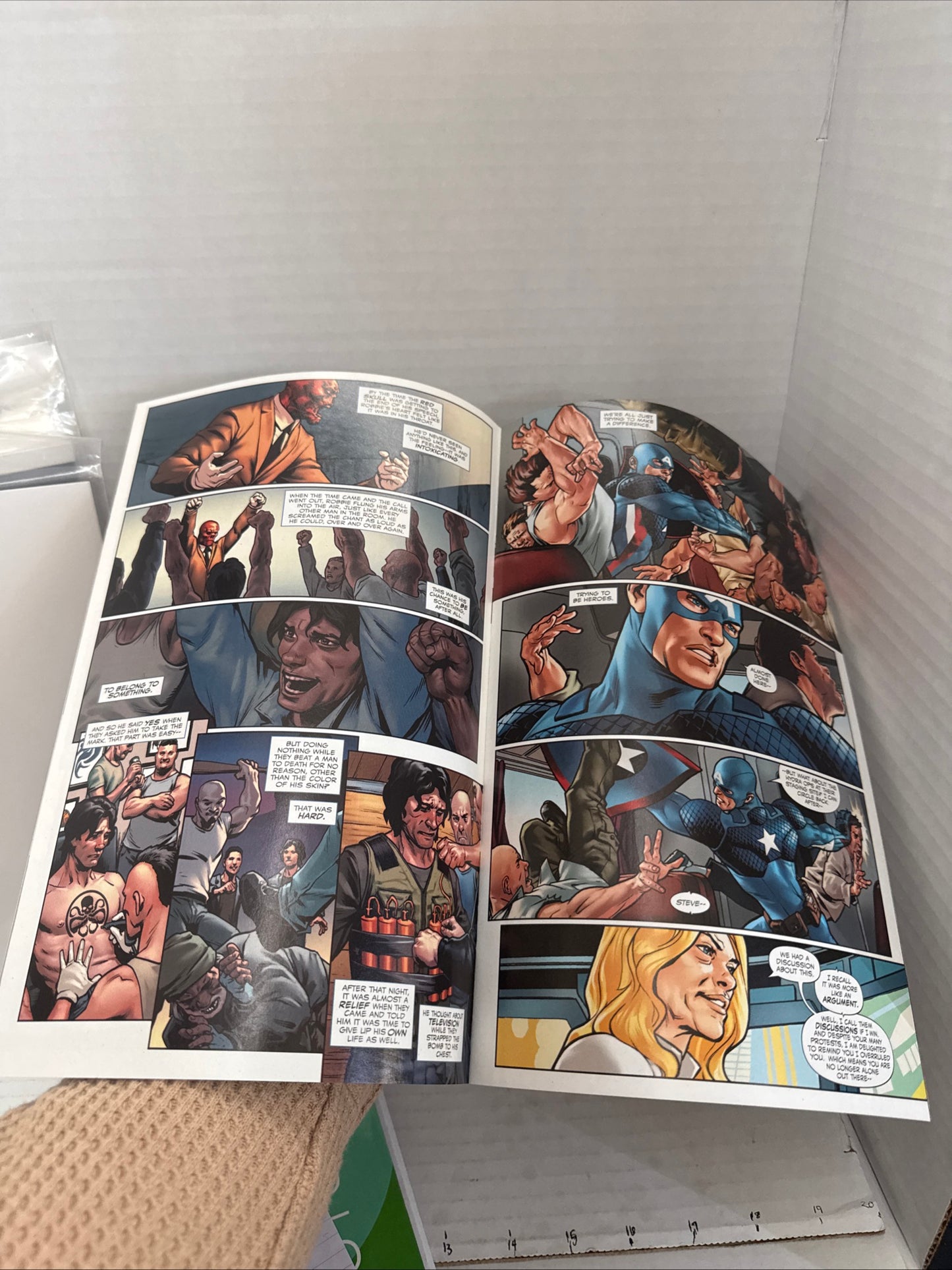 Captain America Steve Rogers #1 - 2nd print-a 2016 Marvel Comics W101-196