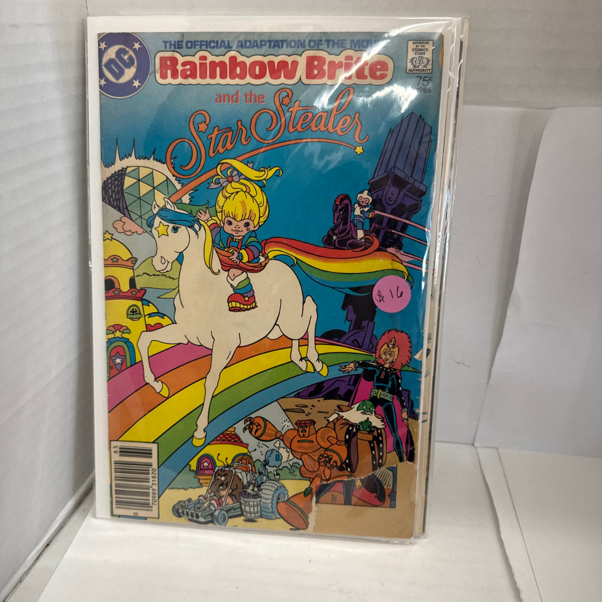 Vntg DC Comic Book Rainbow Brite & The Star Stealer Adaptation Of The Movie 1985