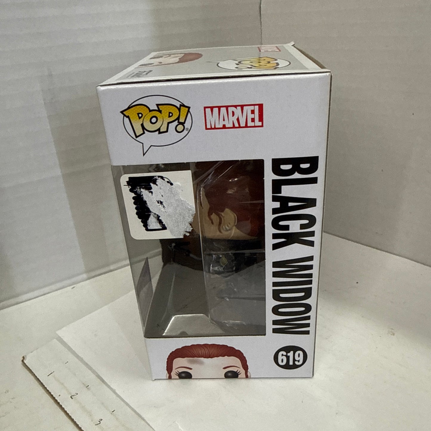 Funko Pop! Black Widow #619 Marvel Collector Corps Vinyl Figure