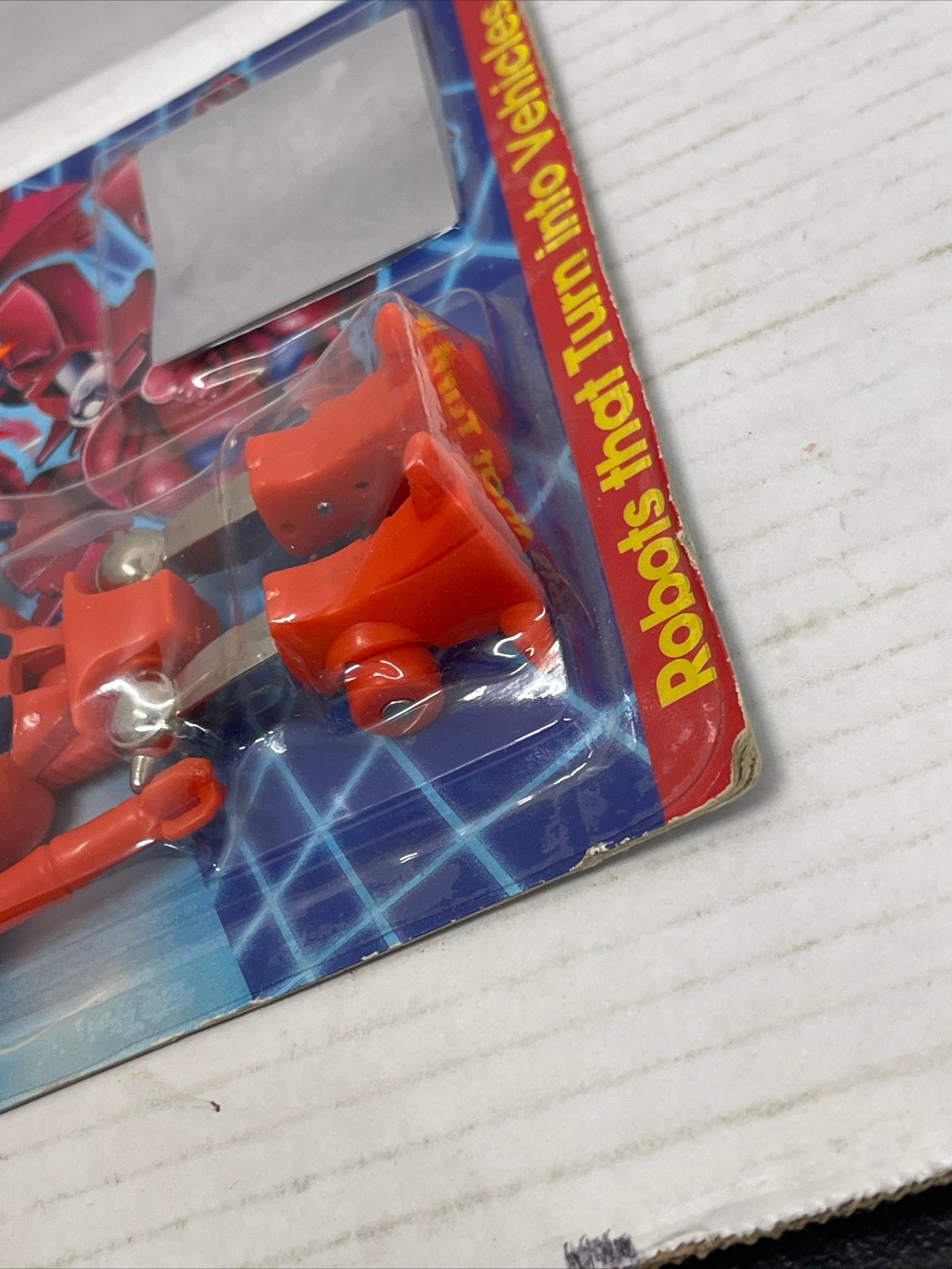 Bugsie Renegade Robot Monster 3D Sticker Gobots 1985 Tonka Figure NEW SEALED