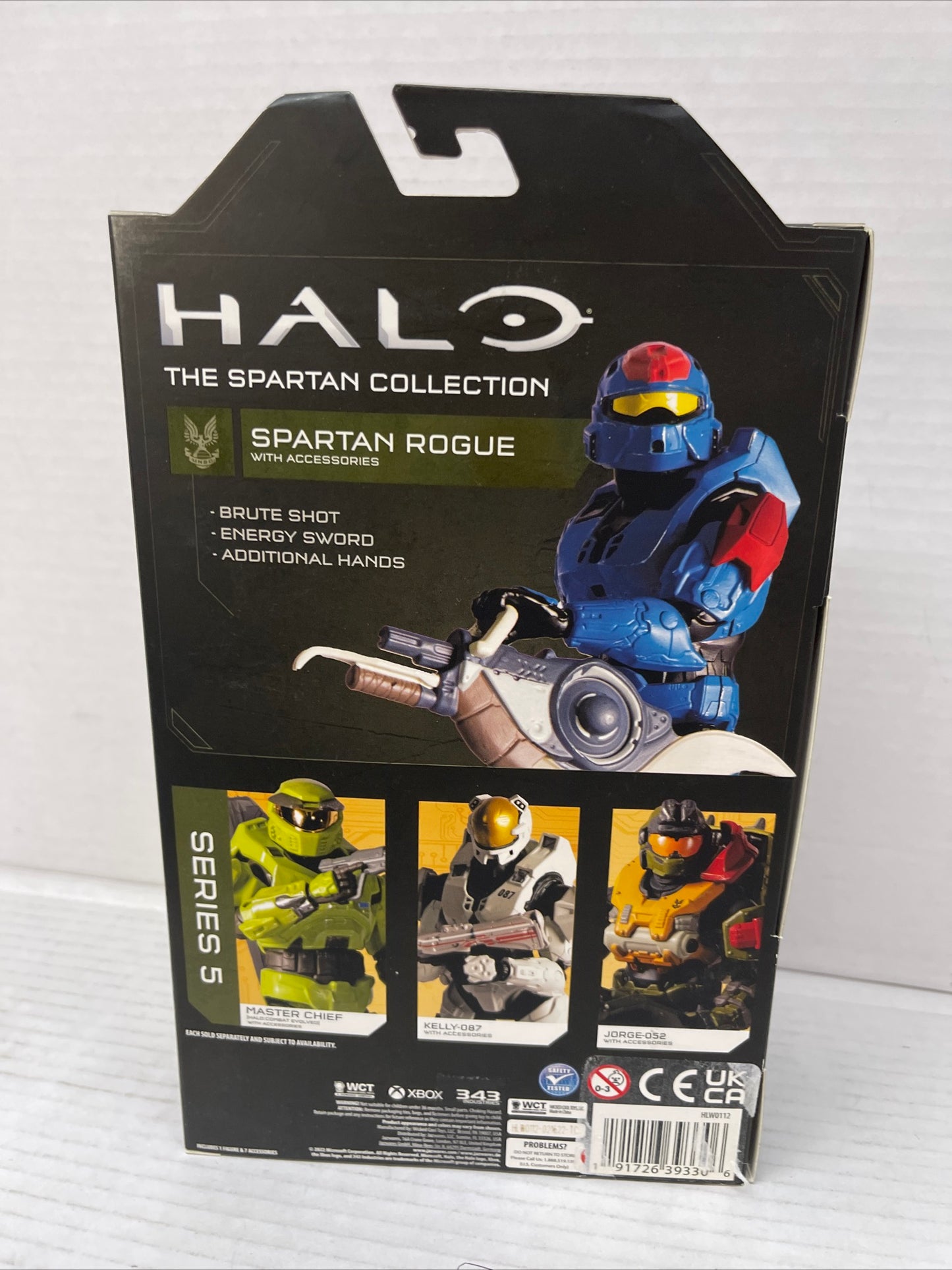HALO Spartan Collection Series Wave 5 Spartan Rogue 6" Jazwares Action Figure