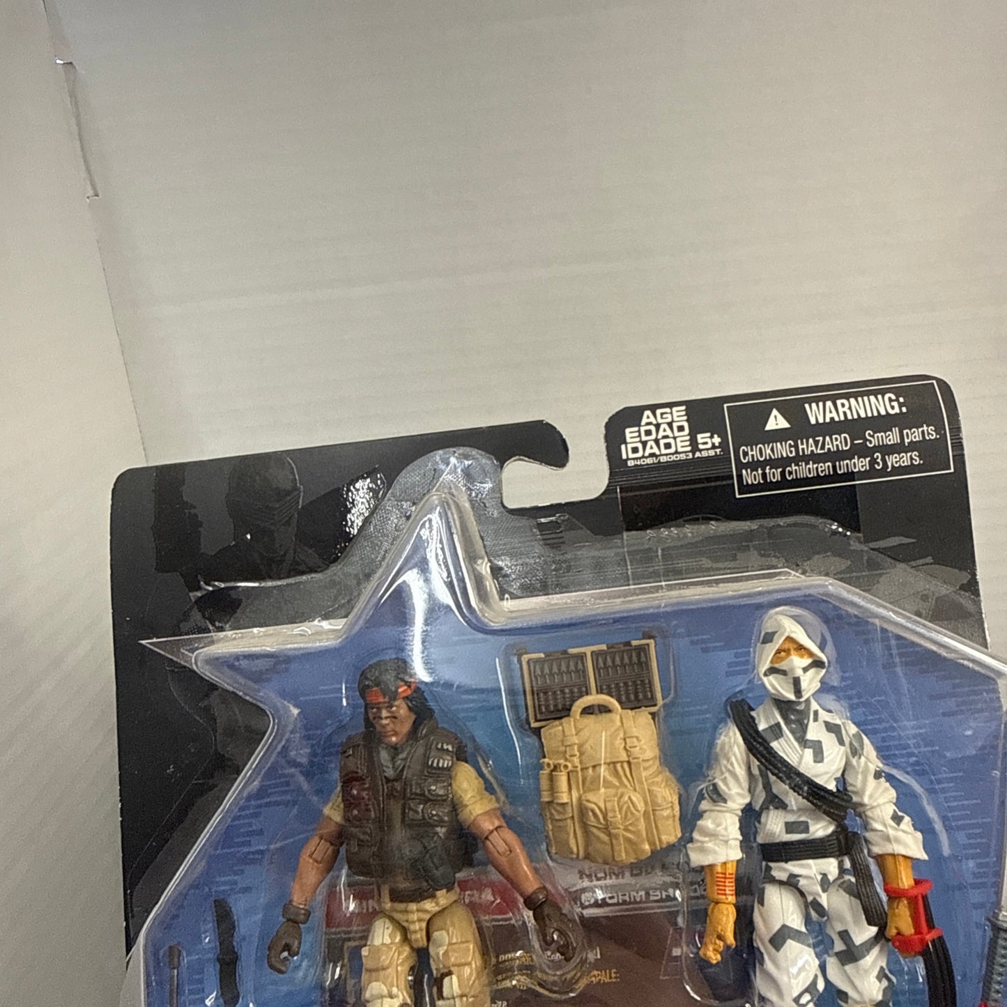 GI Joe 3.75” 50th Classic Clash Spirit Iron-Knife & Storm Shadow