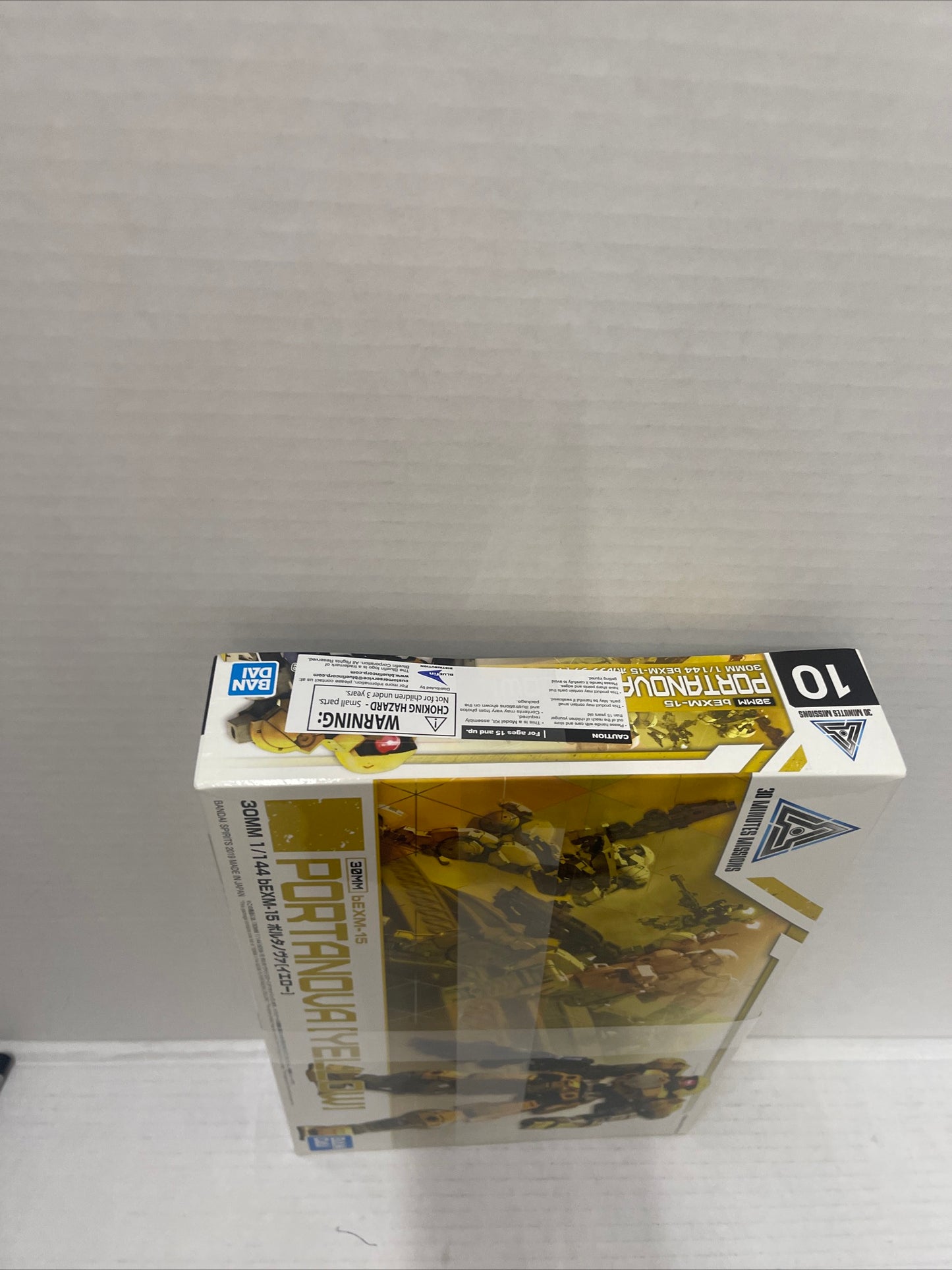 Bandai Portanova, Yellow, 30MM, bEXM-15, Plastic Model Kit, 1/144 US seller