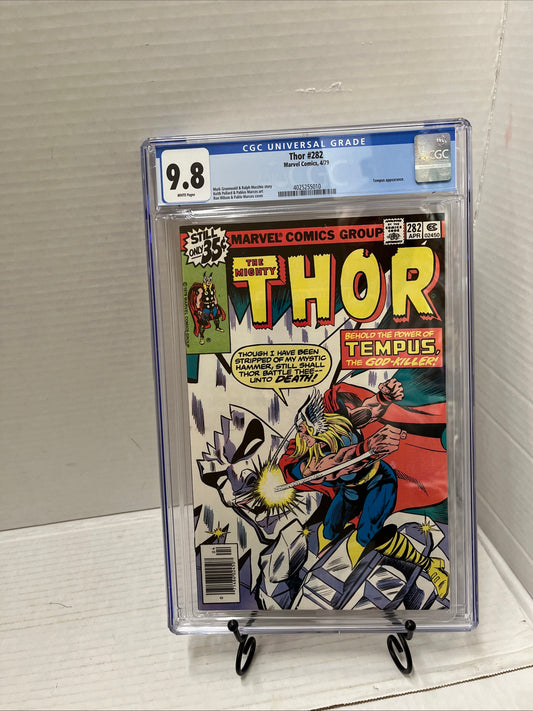 THOR #282 vs TEMPUS 1979 Immortus KANG Frankenstein 1st Time-Keepers  CGC 9.8