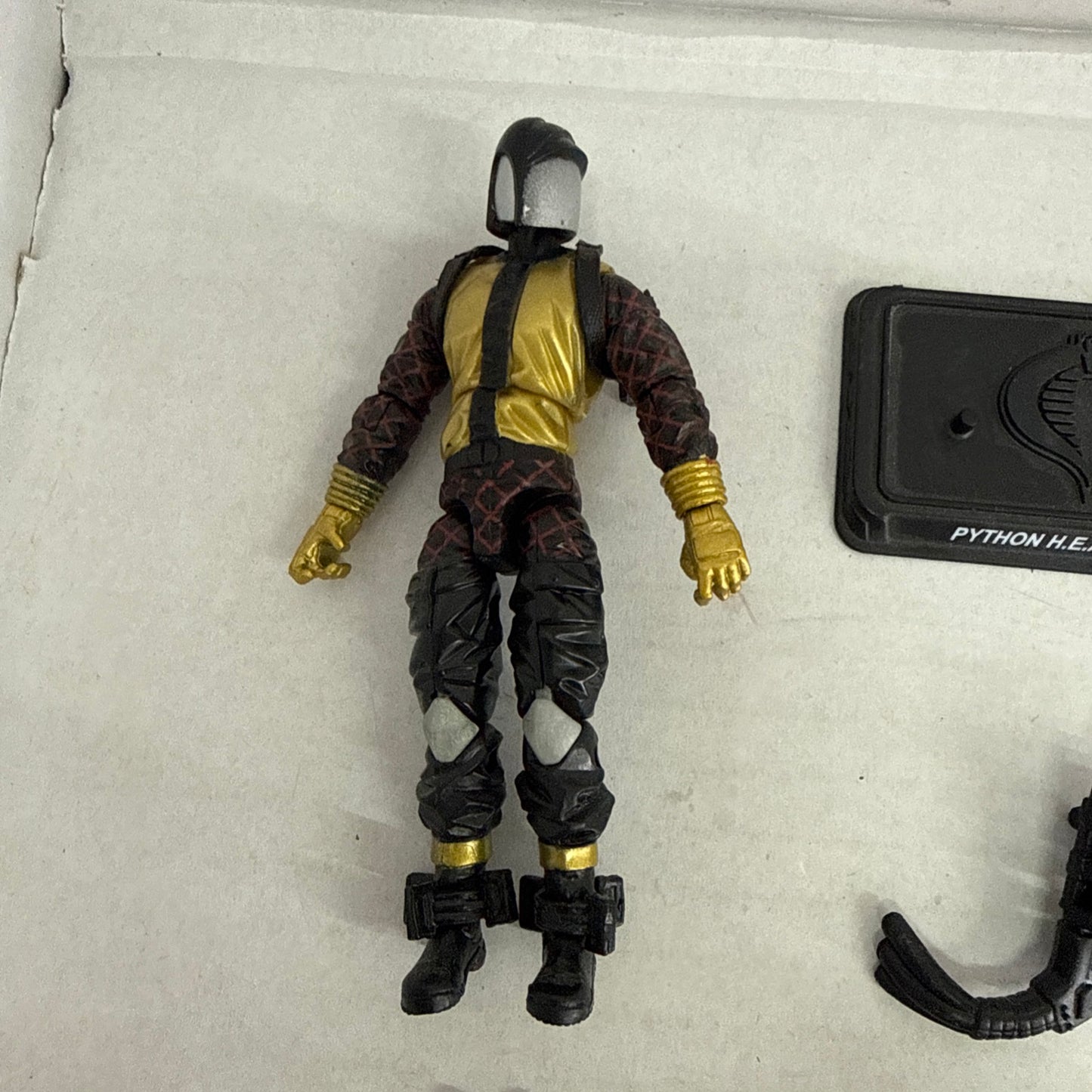 G.I JOE COLLECTOR CLUB JOECON 2018 PYTHON PATROL HEAT VIPER No File Card