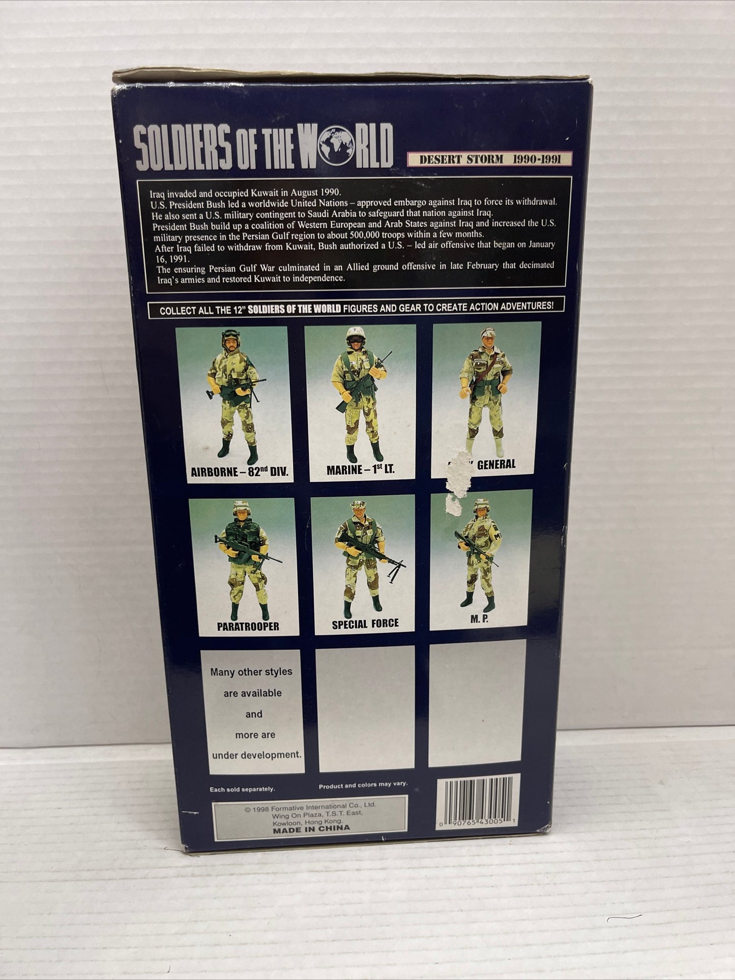 Soldiers Of The World Desert Storm Communication Specialist #37410