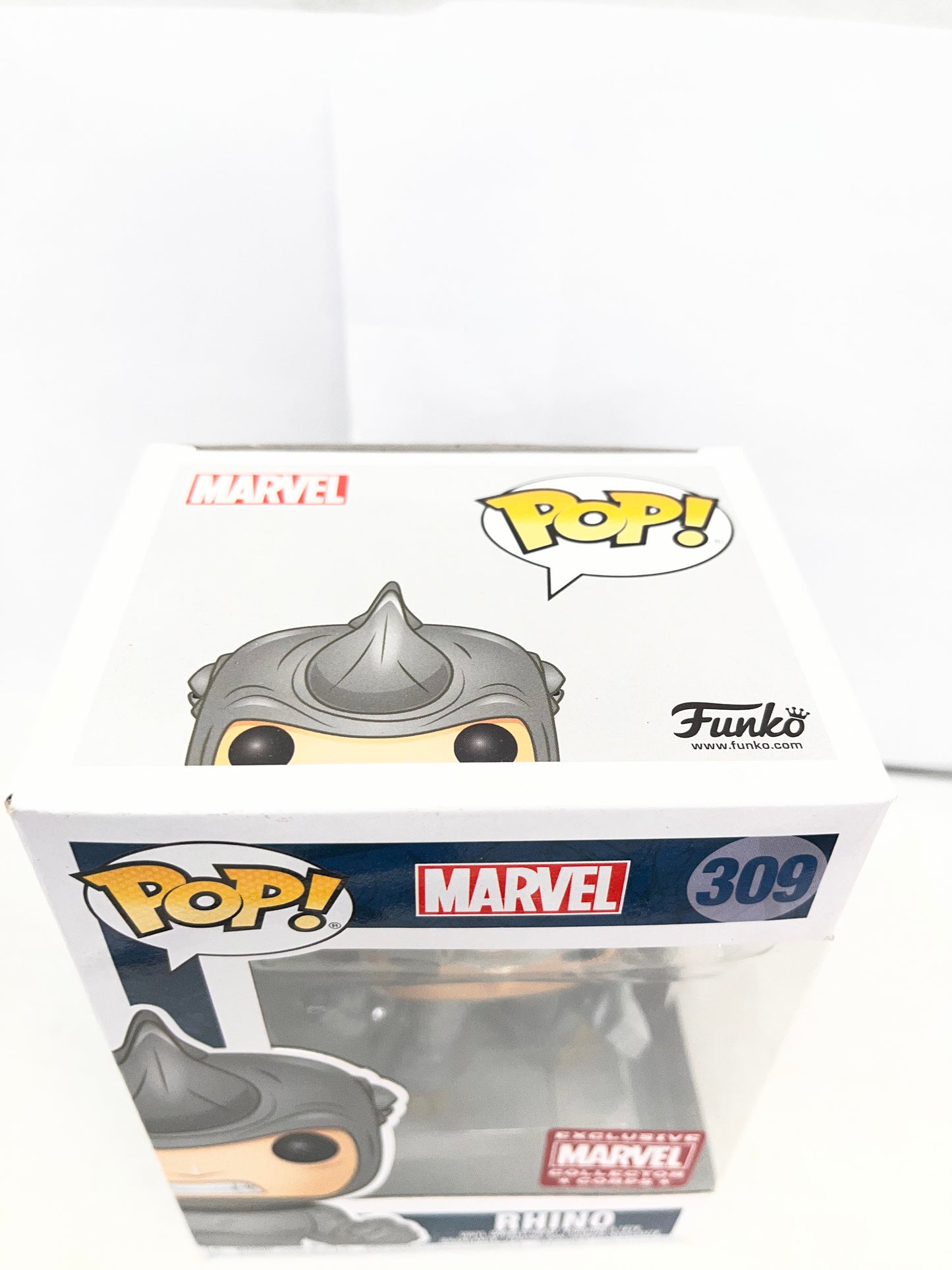 Funko Pop Marvel Collector Corps Rhino 309