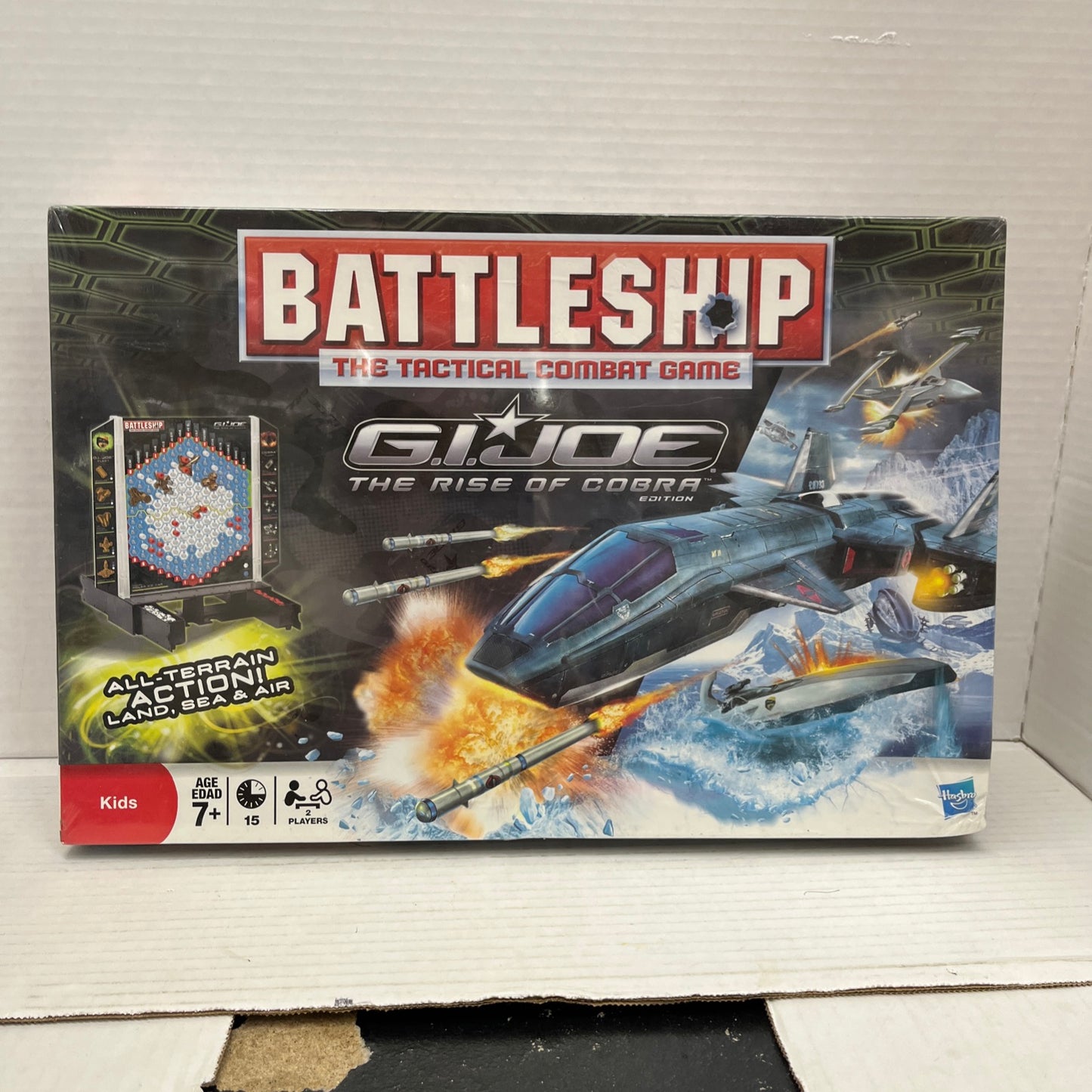 Hasbro Battleship GI Joe The Rise Of The Cobra Tactical Combat Game New In Box