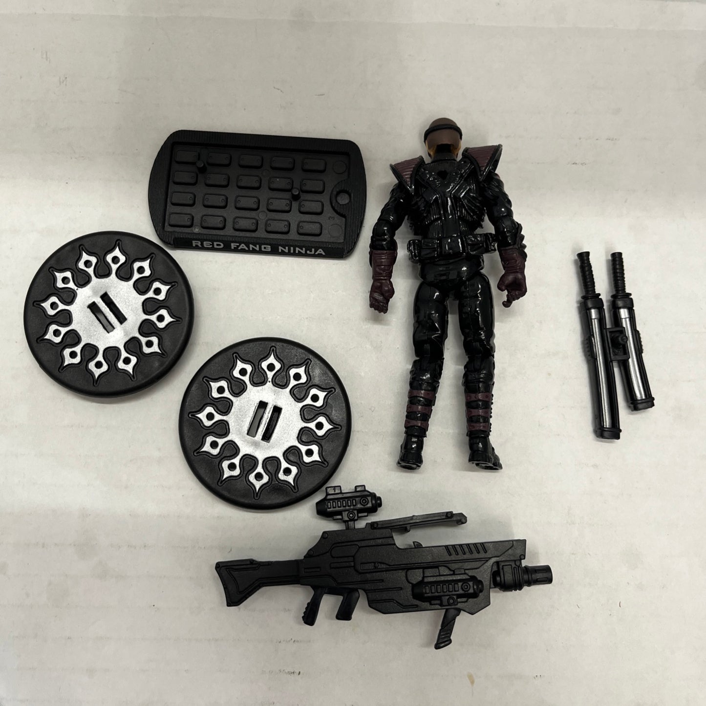 2009 GI Joe ROC The Rise of Cobra Red Fang Ninja Combat Ninja Figure Complete