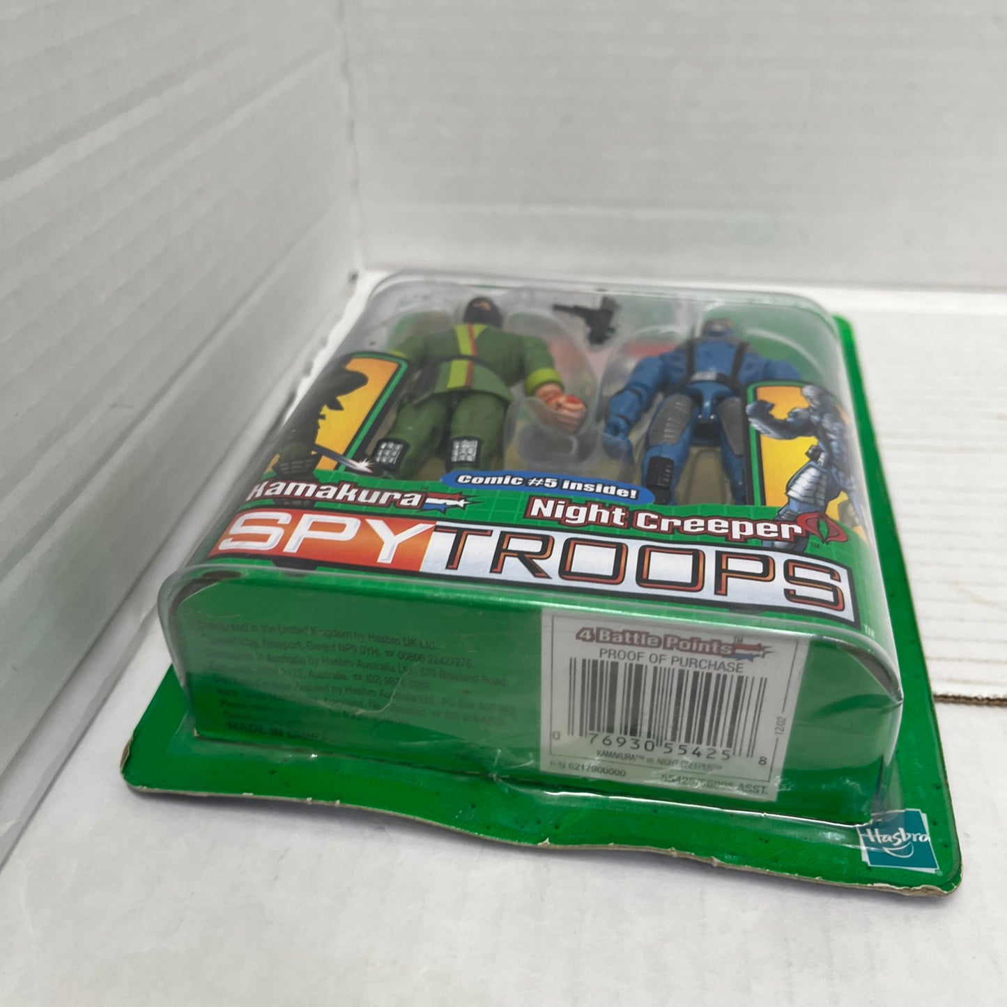 2003 GI Joe vs Cobra Spy Troops Kamakura & Night Creeper Action Figure Set MOC