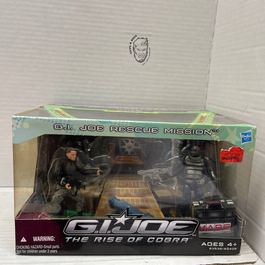 Target Exclusive GI Joe The Rise of Cobra Rescue Mission Hasbro 2009 Unopened