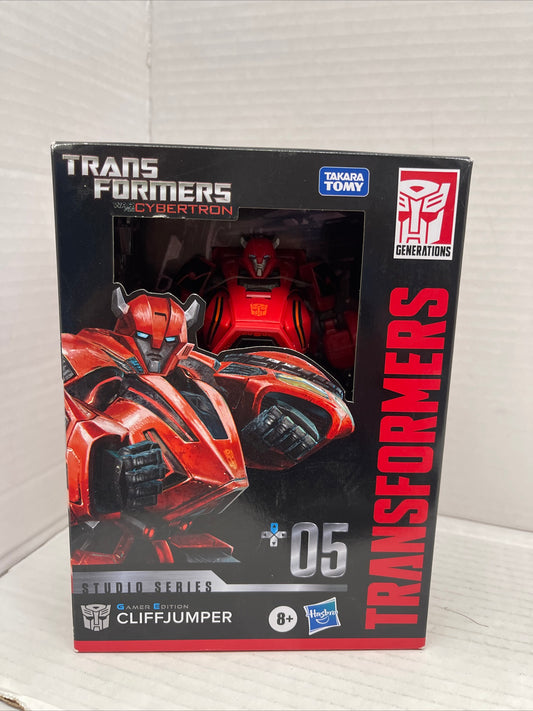 Transformers CLIFFJUMPER Studio Series Gamer Edition 05 Deluxe WFC 2023