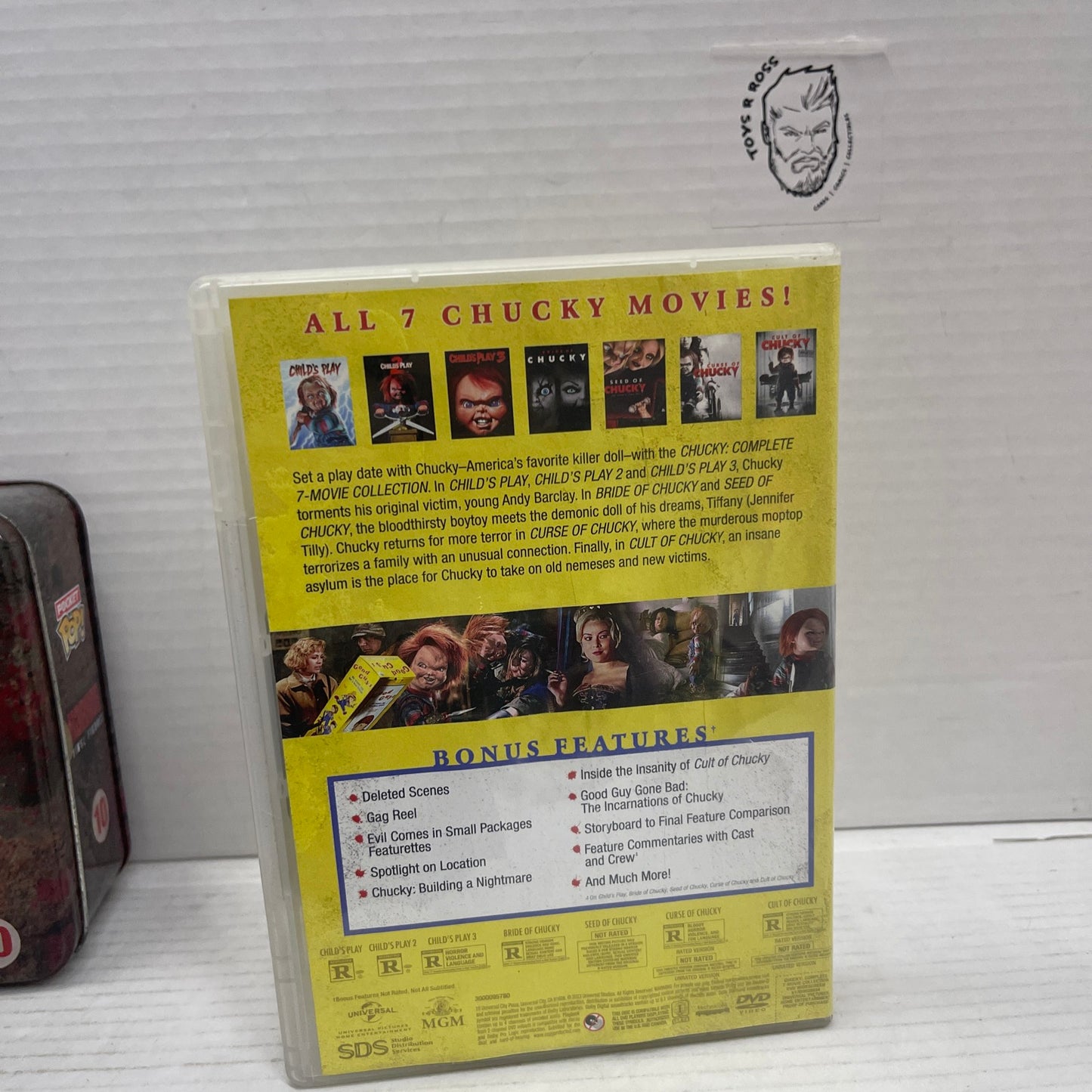 Chucky: Complete 7-Movie Collection (DVD) US Seller