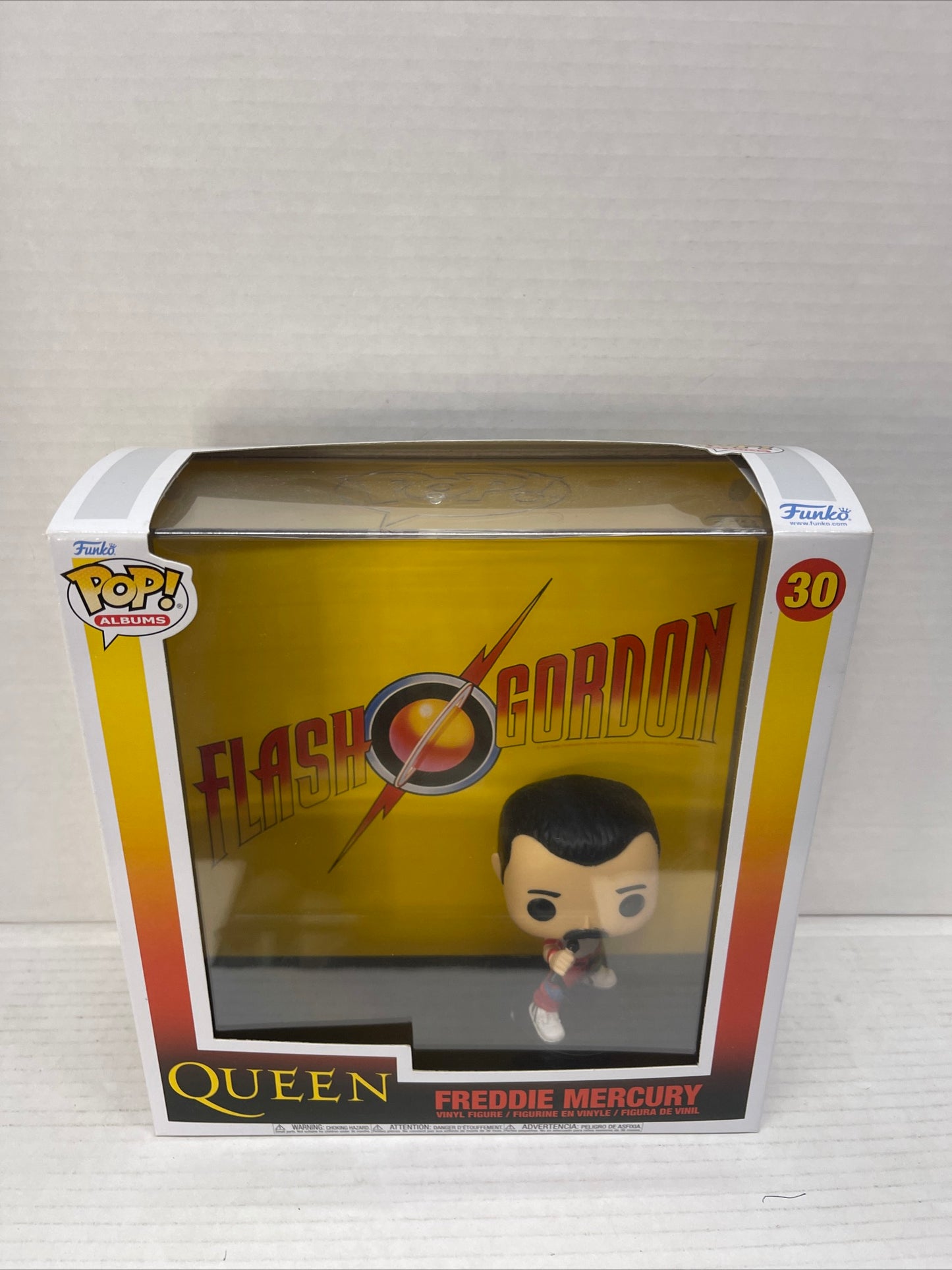 Funko Pop! Album Cover with Case: Freddie Mercury: Flash Gordon #30
