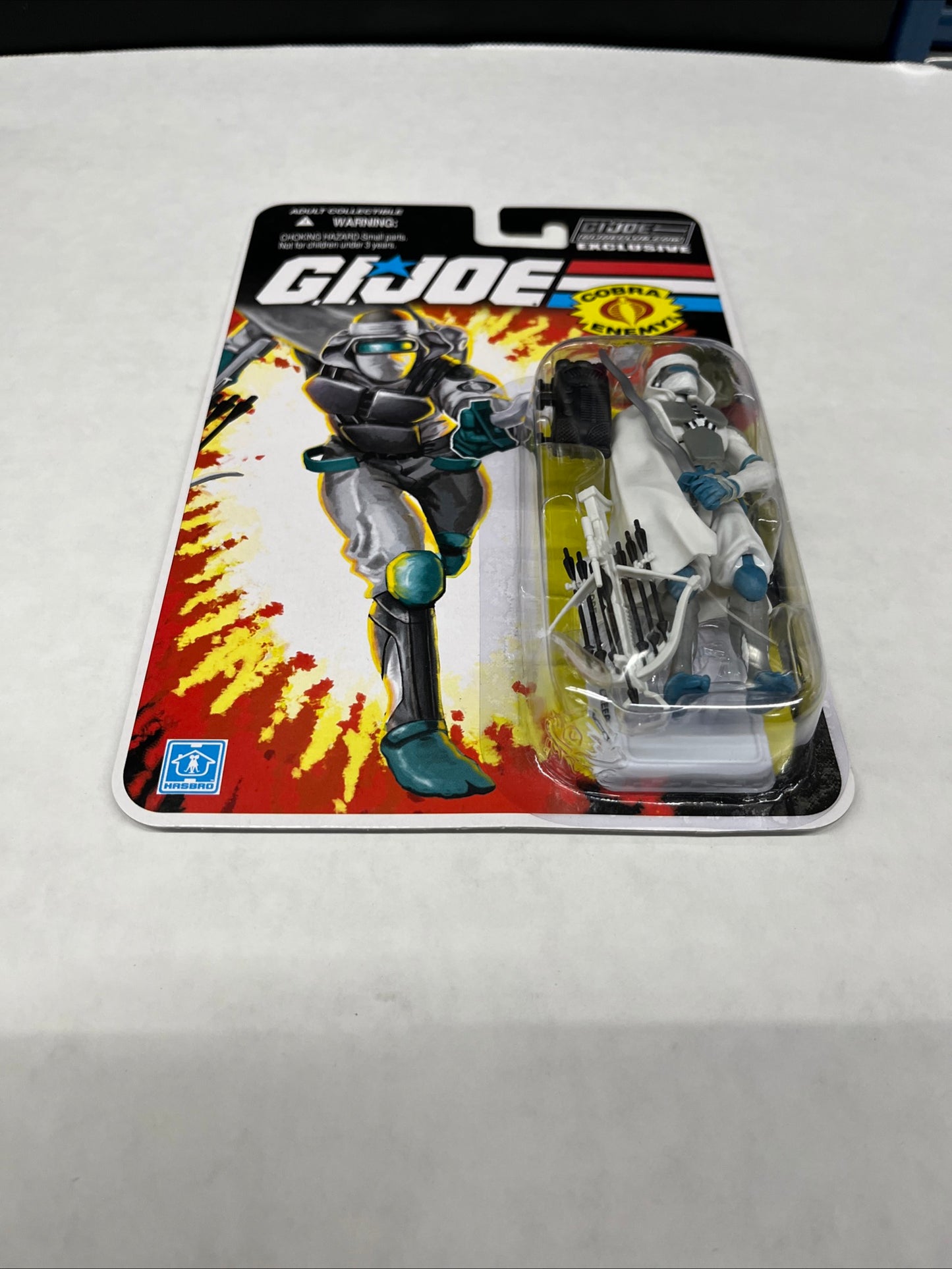 GIJCC GI Joe FSS 4 Cobra Ice Ninja Night Creeper New on Sealed Card