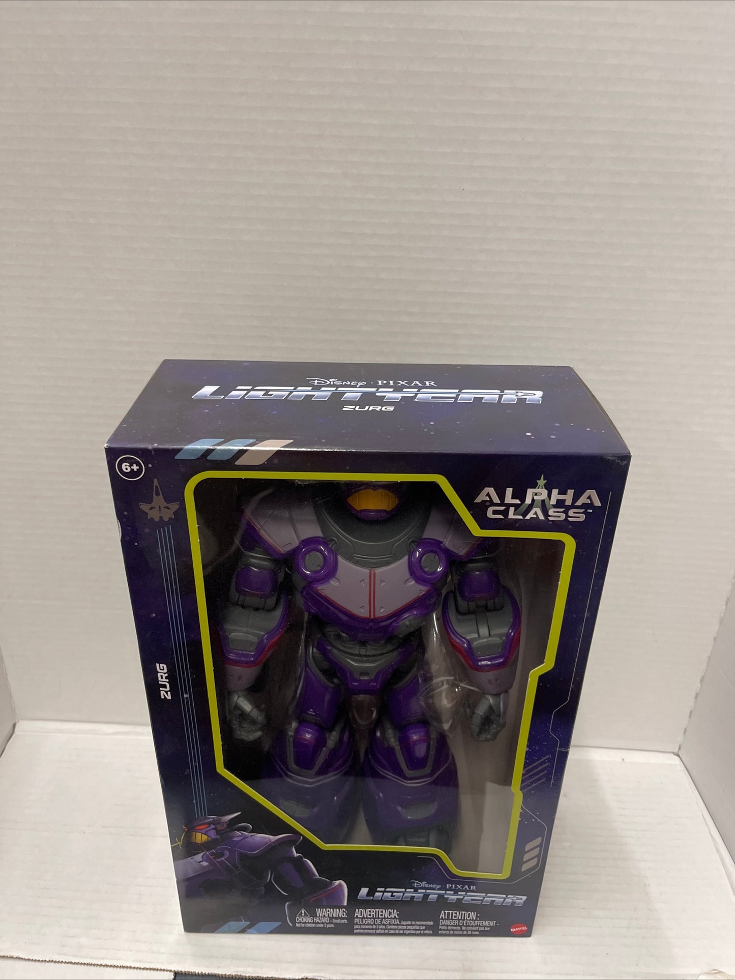 Mattel Disney and Pixar Lightyear Alpha Class Zurg Action Figure 13920B