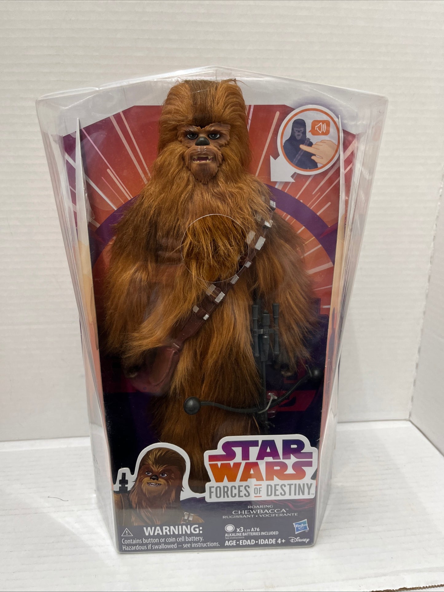 Chewbacca Starwars Toy With Sound New In Package