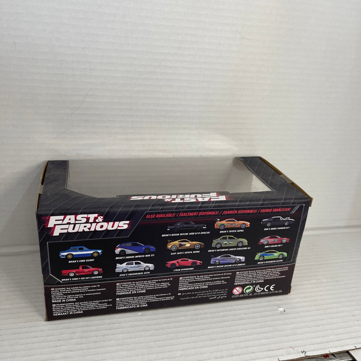 NEW Jada 99539 Fast & Furious 1987 DOM'S BUICK Grand National 1:24 Die-Cast Car