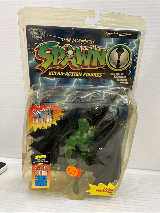 Green Necroplasm Spawn Collector's Club Exclusive McFarlane 1996 DMG