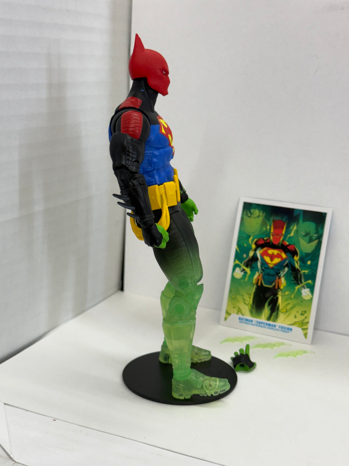 McFarlane DC Multiverse Platinum Edition Batman/Superman Fusion- World's Finest