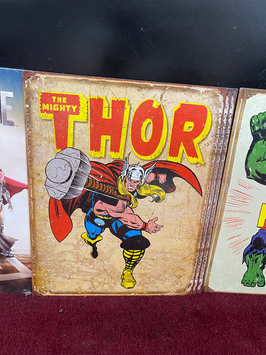 Thor Tin Sign
