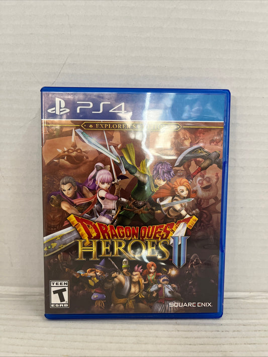 Dragon Quest Heroes II (Sony PlayStation 4, 2017) PS4 Tested
