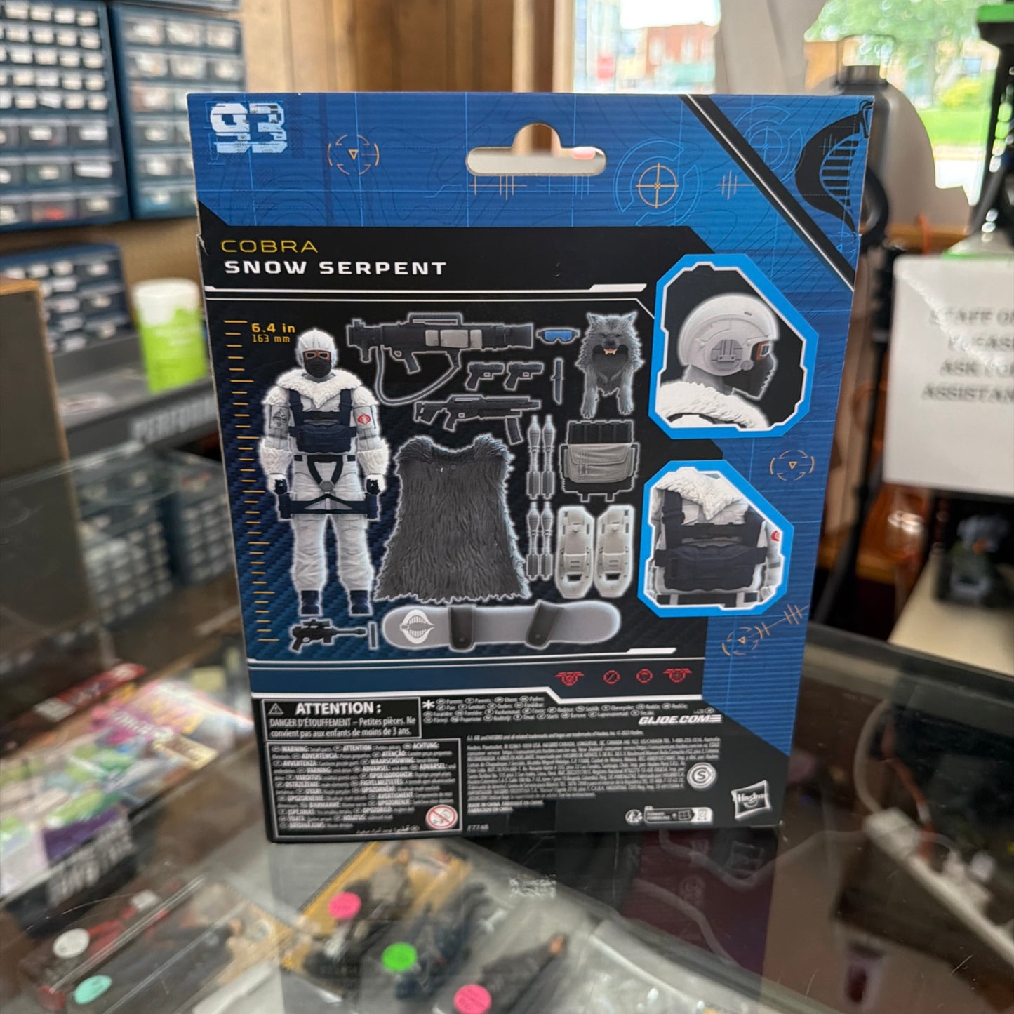 Hasbro G.I. Joe Classified Series Cobra Snow Serpent Action Figure