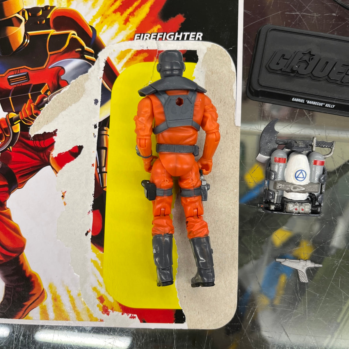 Barbecue, GI Joe 25th anniversary 3.75 action figure