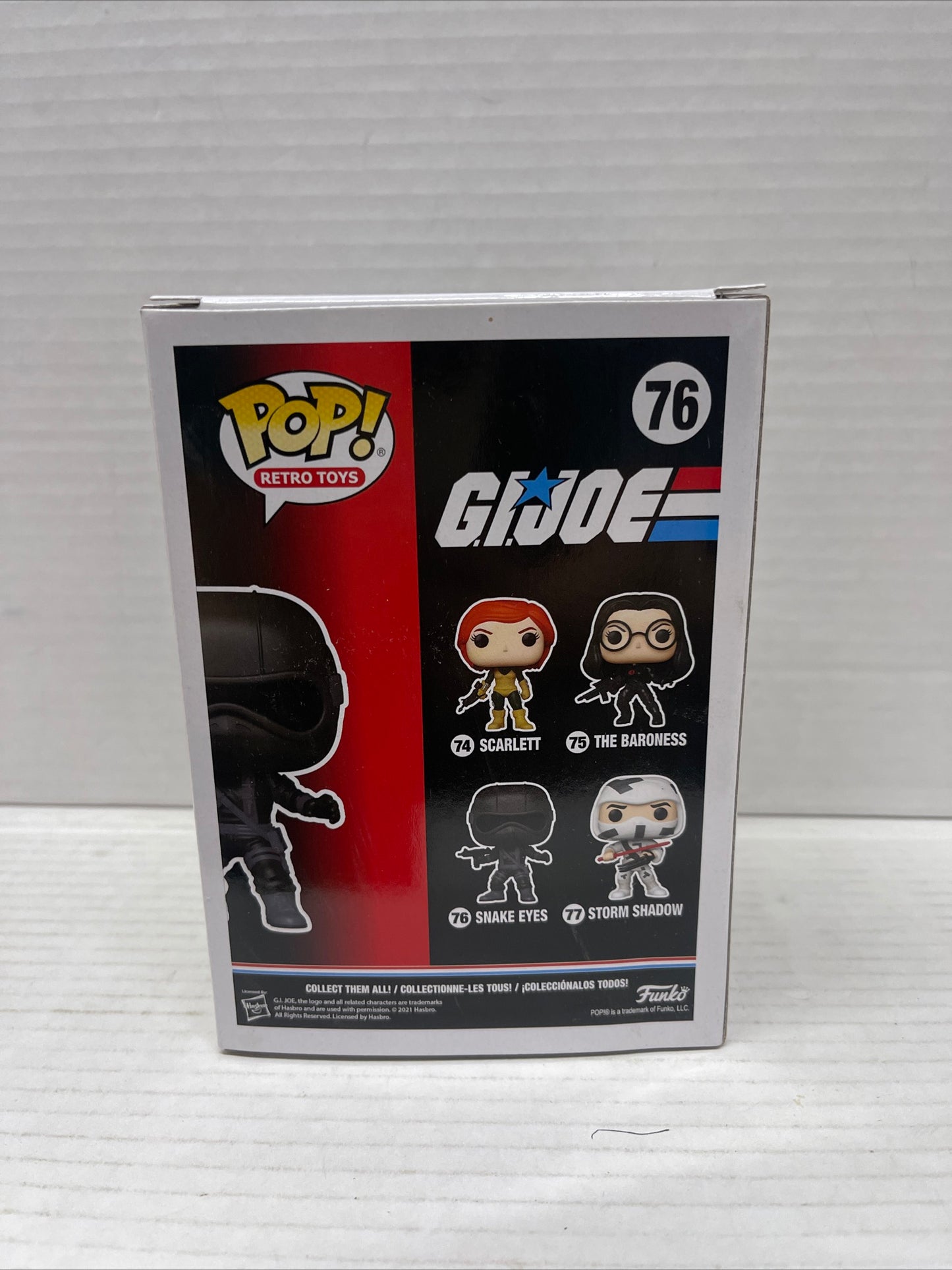 Funko Pop! Vinyl: G.I. Joe - Snake Eyes #76