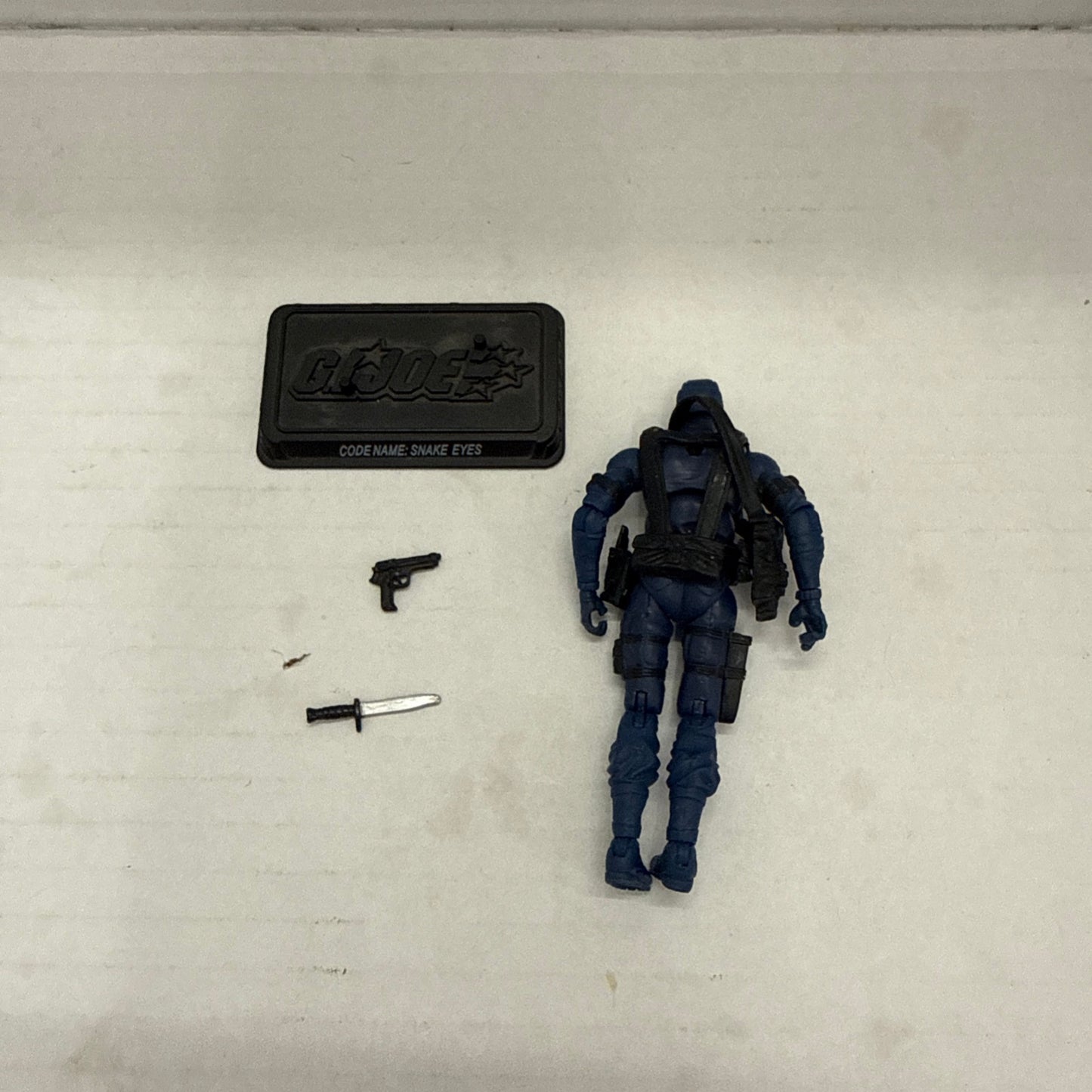 G.I. Joe 2008 SNAKE EYES (V31) Ninja 3.75 inch Figure