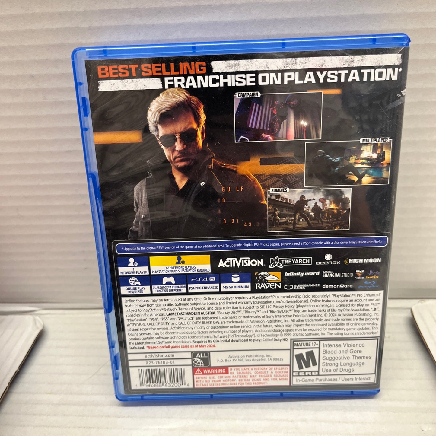 SONY CALL OF DUTY BLACK OPS 6 PS4